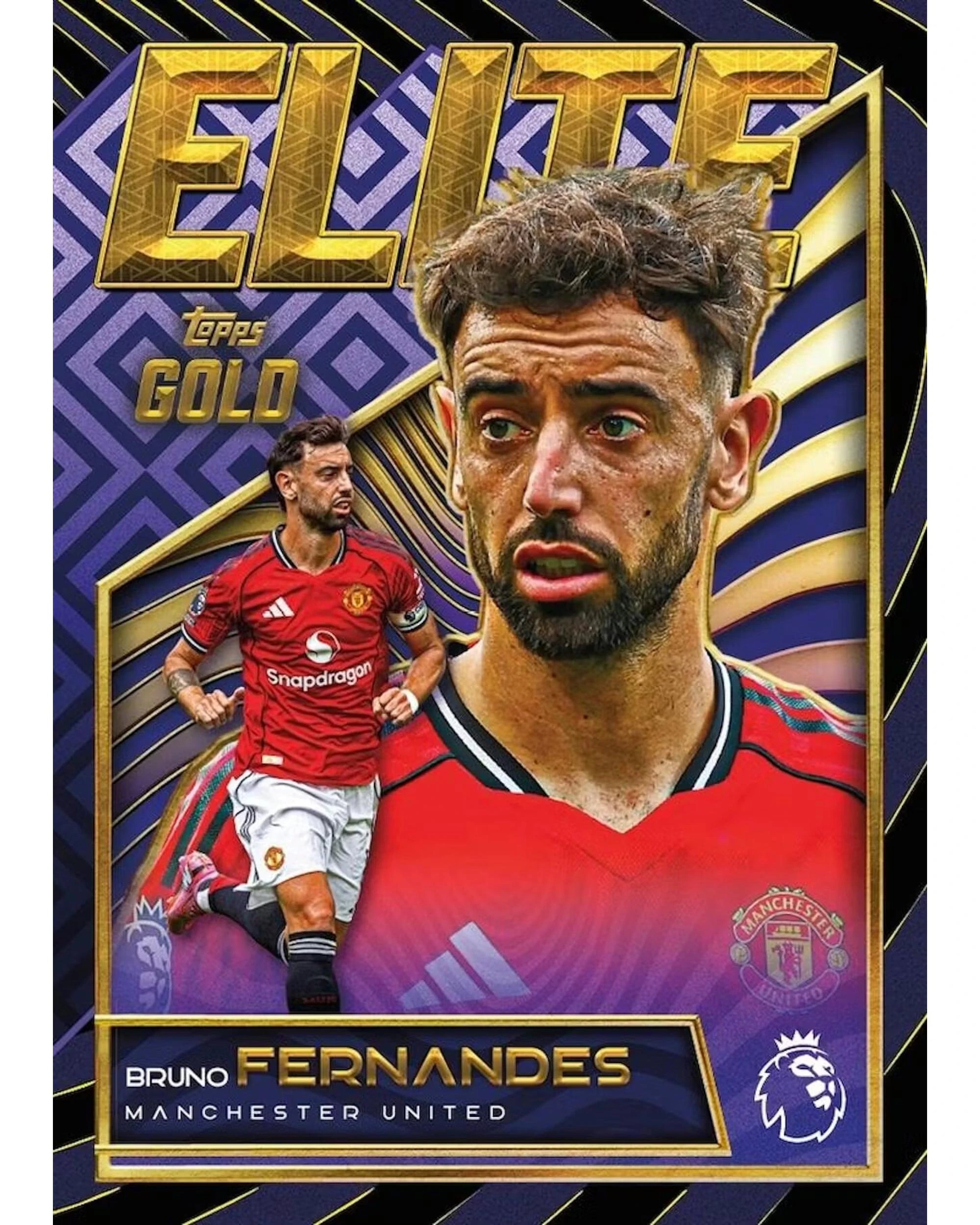 3 Topps 2025/2026 Gold Premier League Soccer Hobby Box, 3 of 7