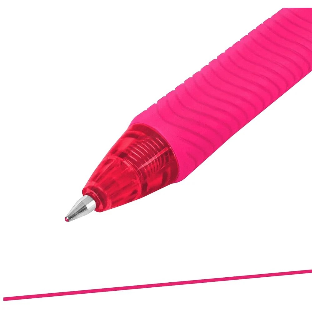2 Pentel Energel X BL107 Gel Pen 0.7mm Pink, 2 of 5