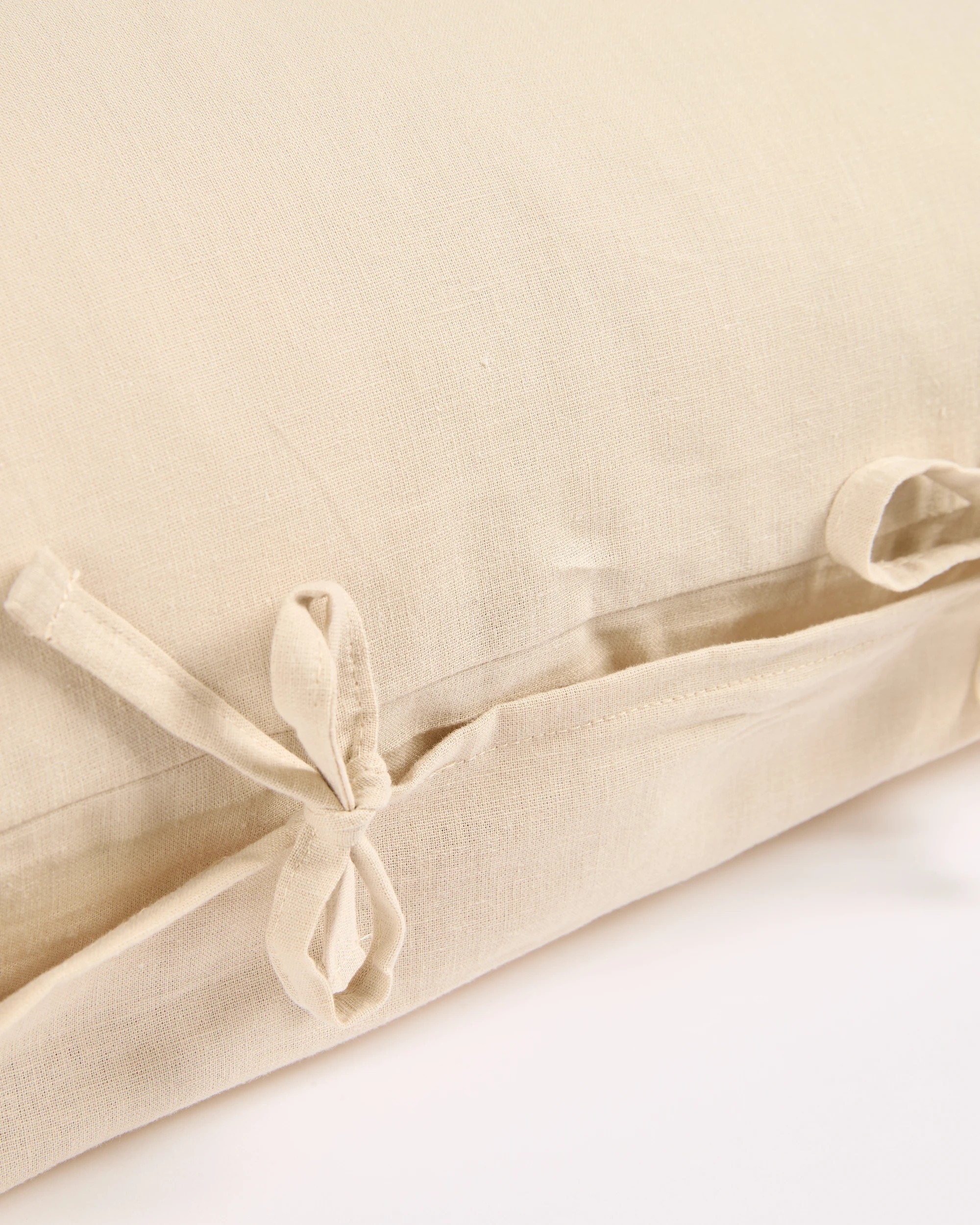 2 Target Laynie Linen/Cotton European Pillowcase - One Size - Natural, 2 of 3