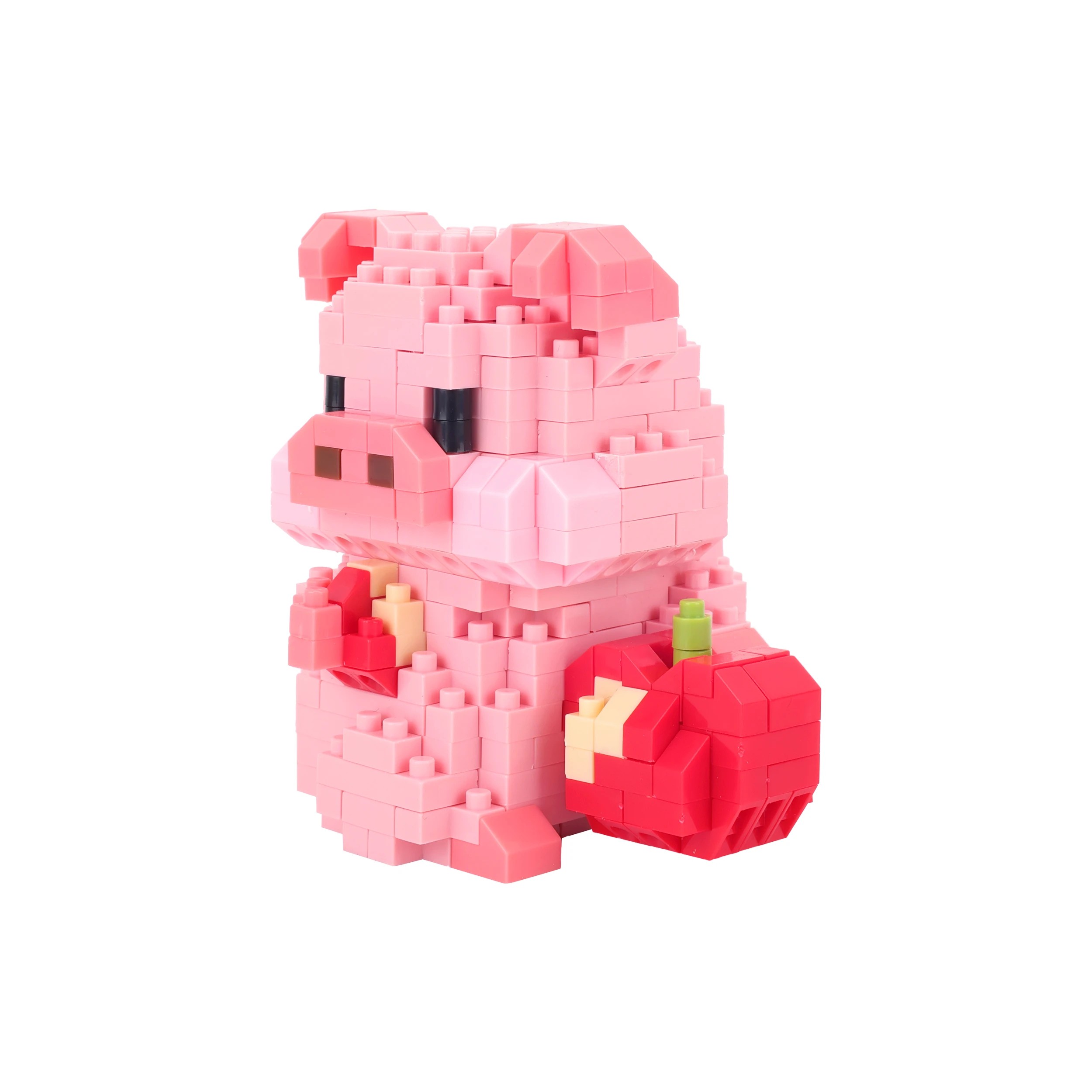 6 Mini Blocks Animal Series: Piggy Friends - Assorted, 6 of 8