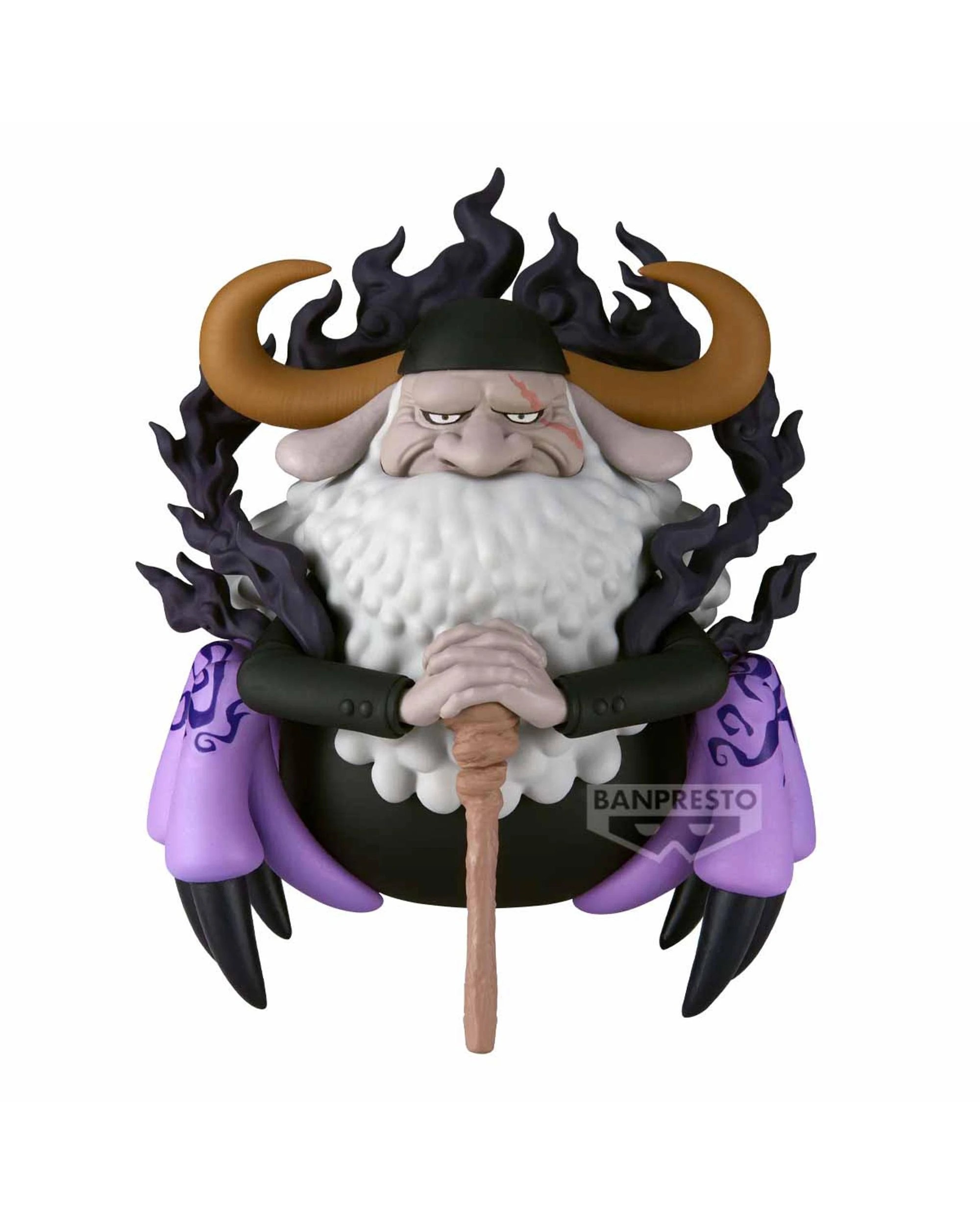 1 Banpresto Mega World Collectable Figure One Piece St. Jaygarcia Saturn Figure, 1 of 7