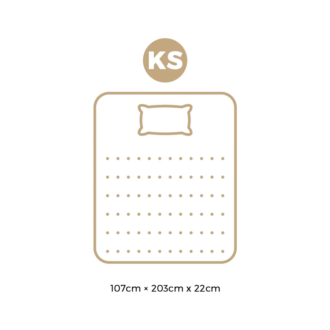 10 Bedra Bedding King Single Mattress Tight Top Bed Cool Gel Foam Pocket Spring 22cm Medium
 - Black, 10 of 10