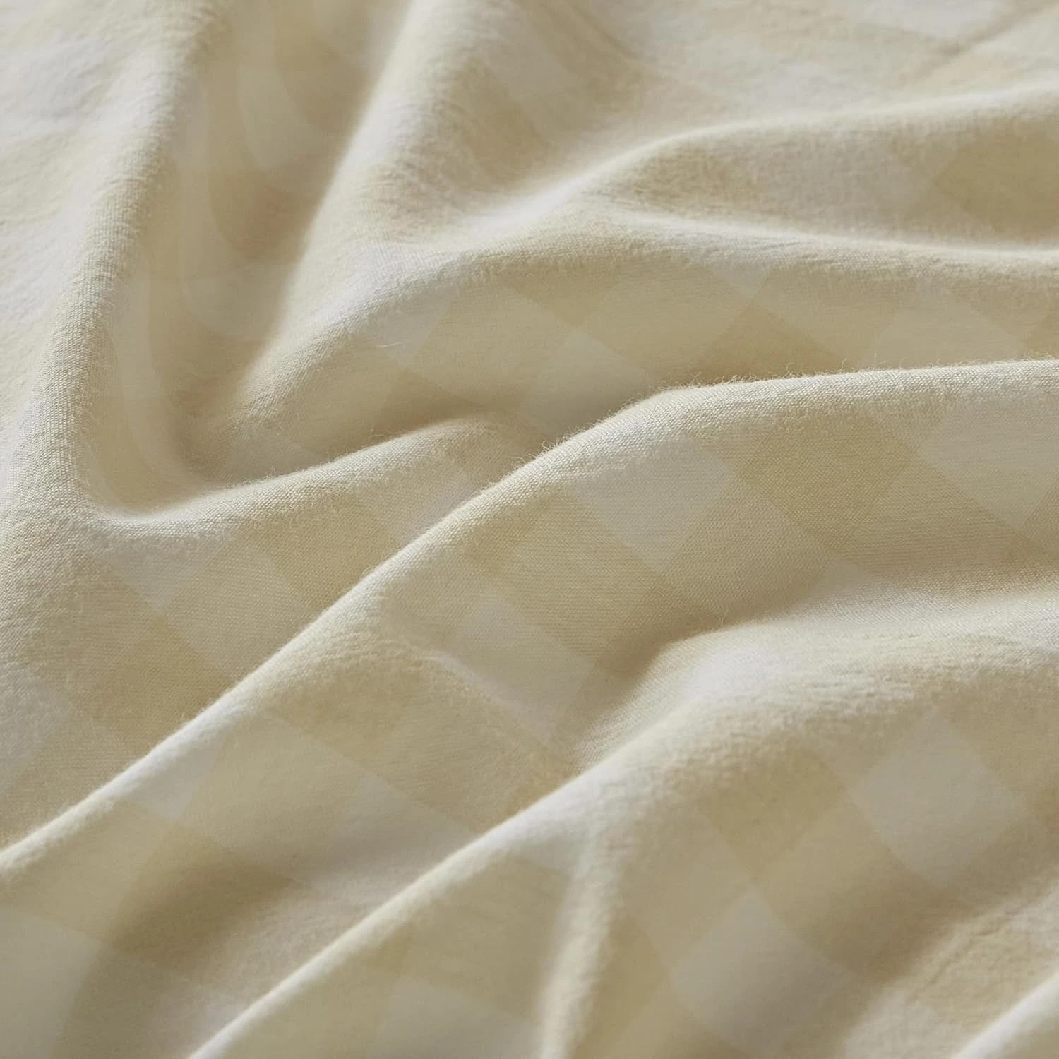 5 Gioia Casa Yarn-Dyed Vintage Washed Cotton Quilt Cover Set - Queen Bed - Oatmeal, 5 of 7