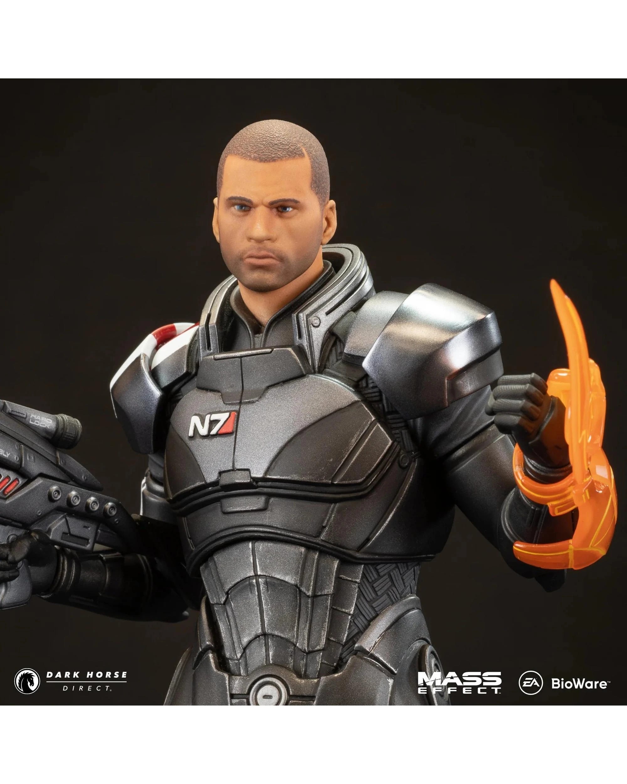 8 Dark Horse Mass Effect Commander John Shepard PVC Figure, 8 of 10