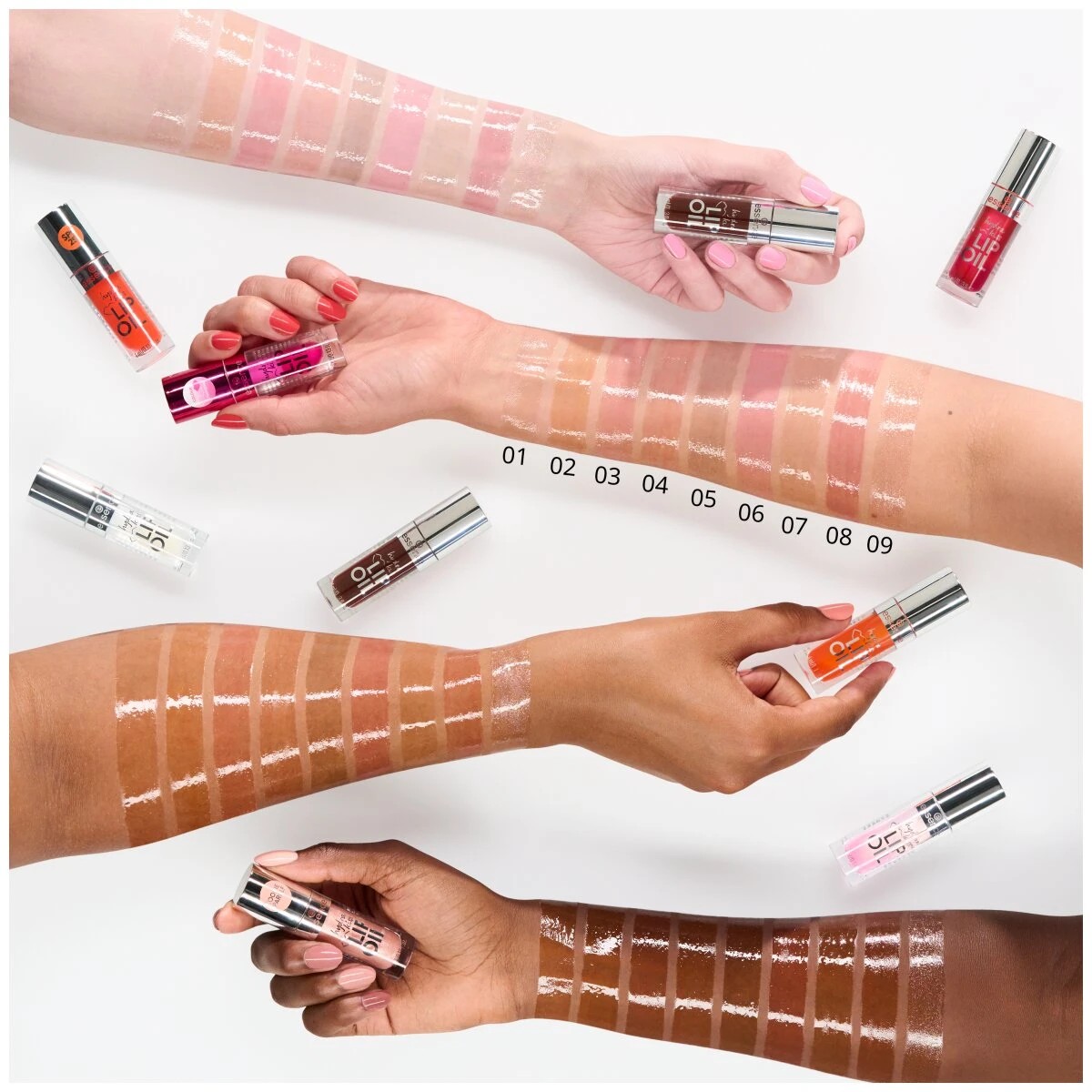 6 Essence Hydra Kiss Lip Oil 4ml - 03 Pink Champagne - Pink, 6 of 8
