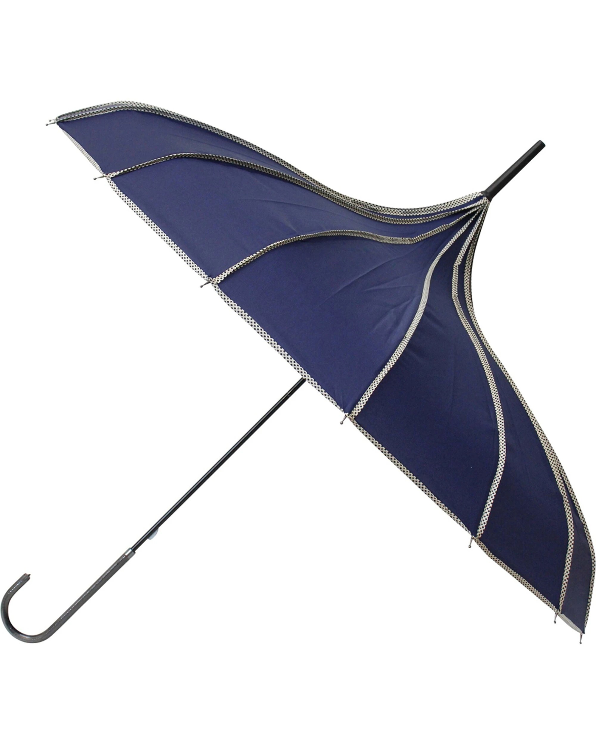 1 LVD Pointe Durable On The Go Portable Umbrella - Blue, 1 of 1
