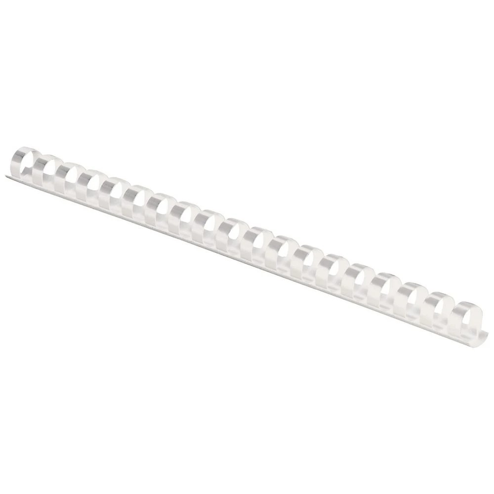 4 Fellowes Binding Combs 21 Loop 12mm White 25 Pack, 4 of 5