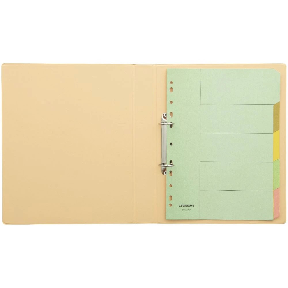 5 J.Burrows A4 Binder 2D 25mm Peach, 5 of 6