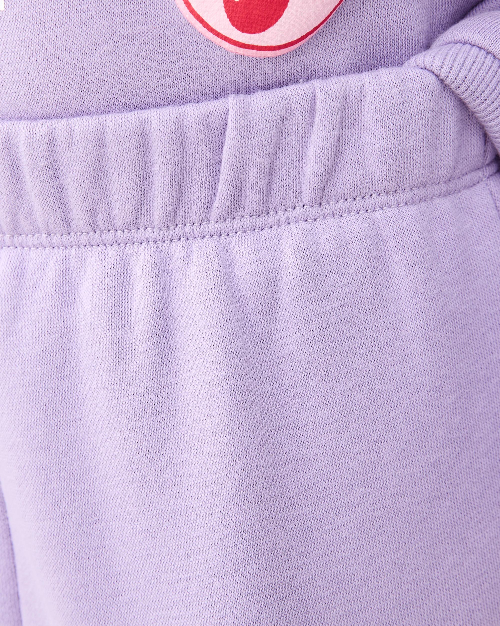 3 Print Trackpants Purp Icon, 3 of 7