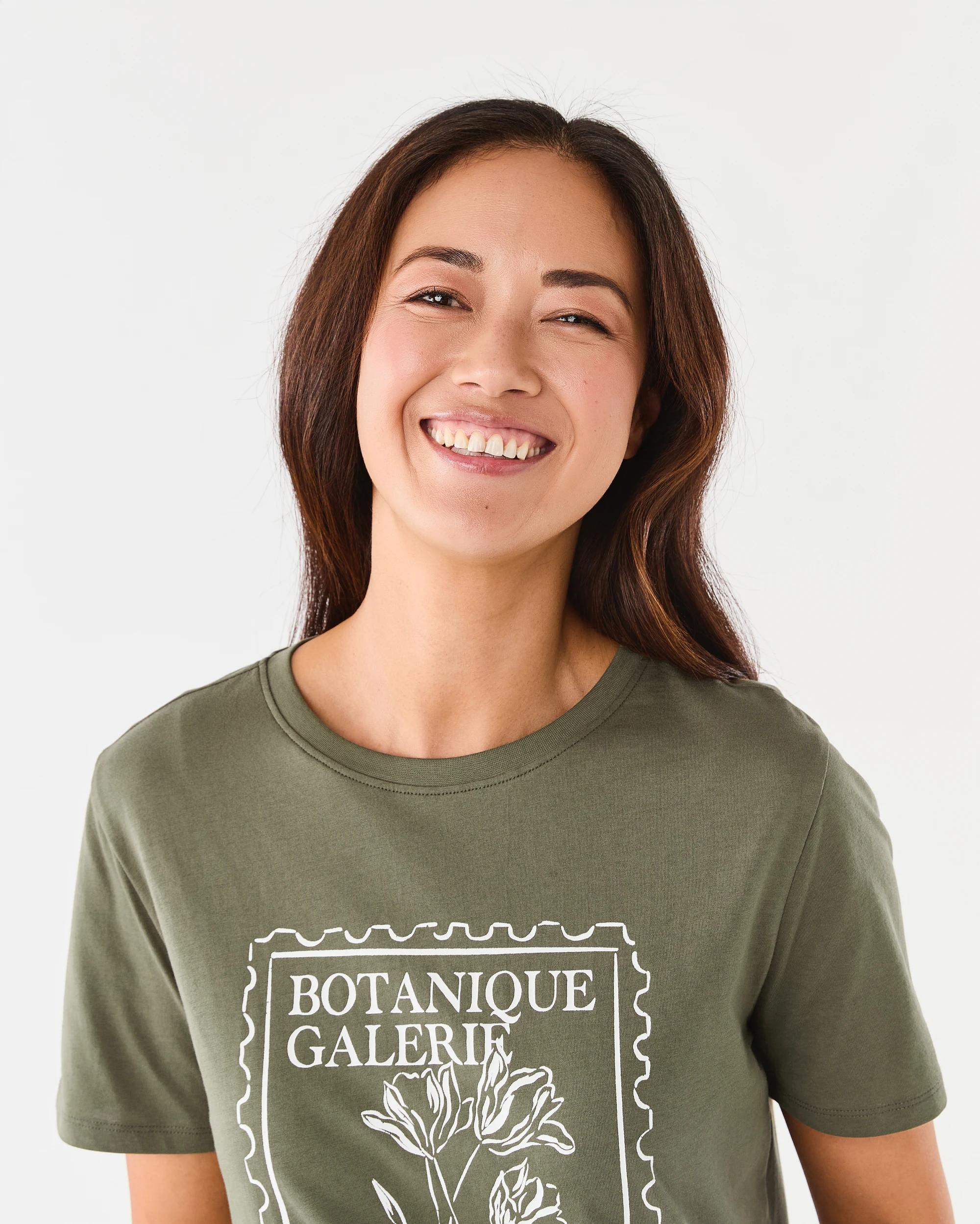 4 Short Sleeve Printed T-shirt Botanique, 4 of 5