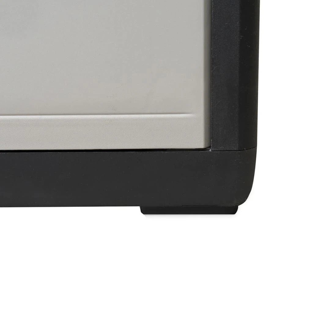 7 Vidaxl Garden Cabinet - Grey, 7 of 8