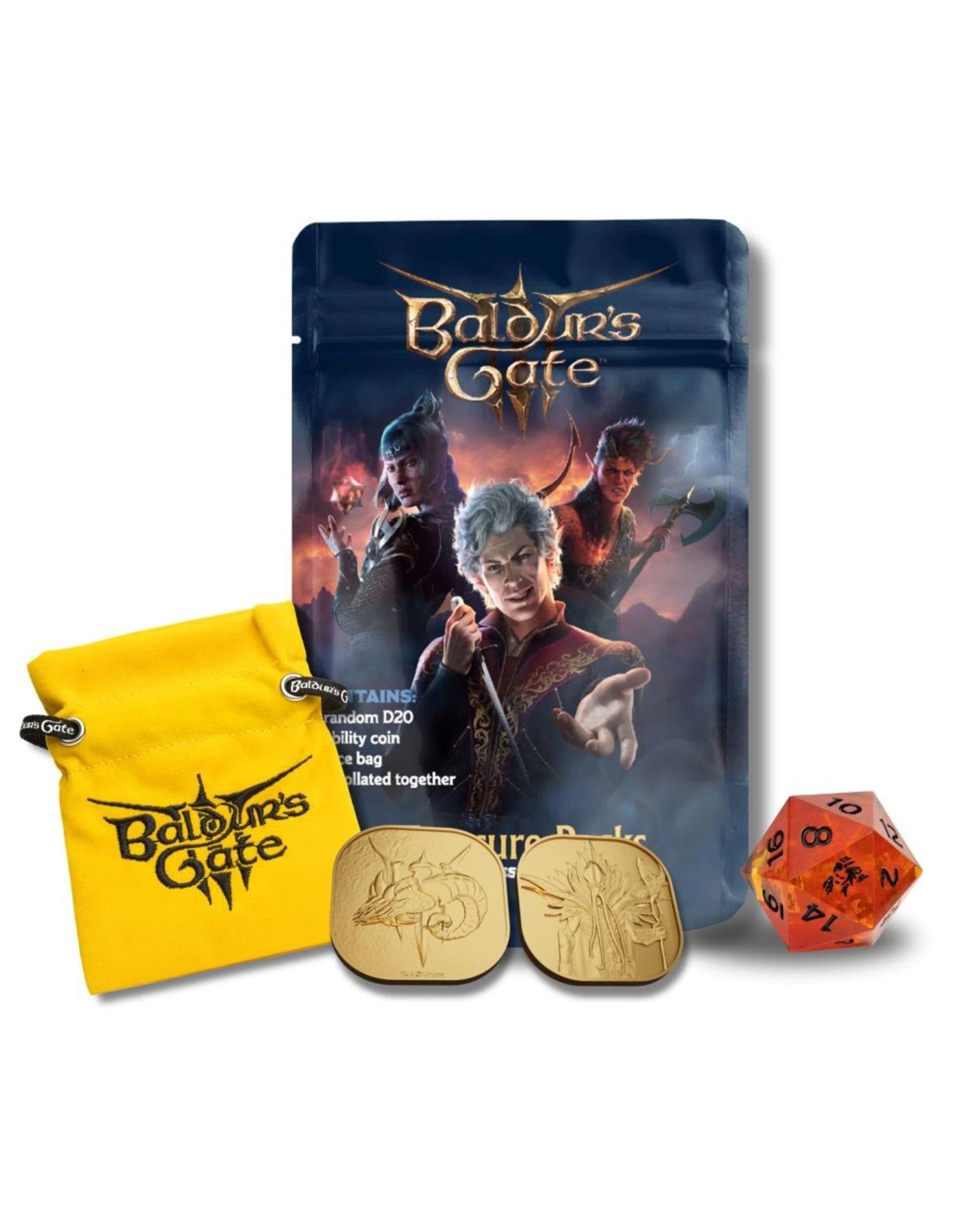 3 Baldur's Gate 3 Treasure Pack Blind Bag (Single Bag), 3 of 3