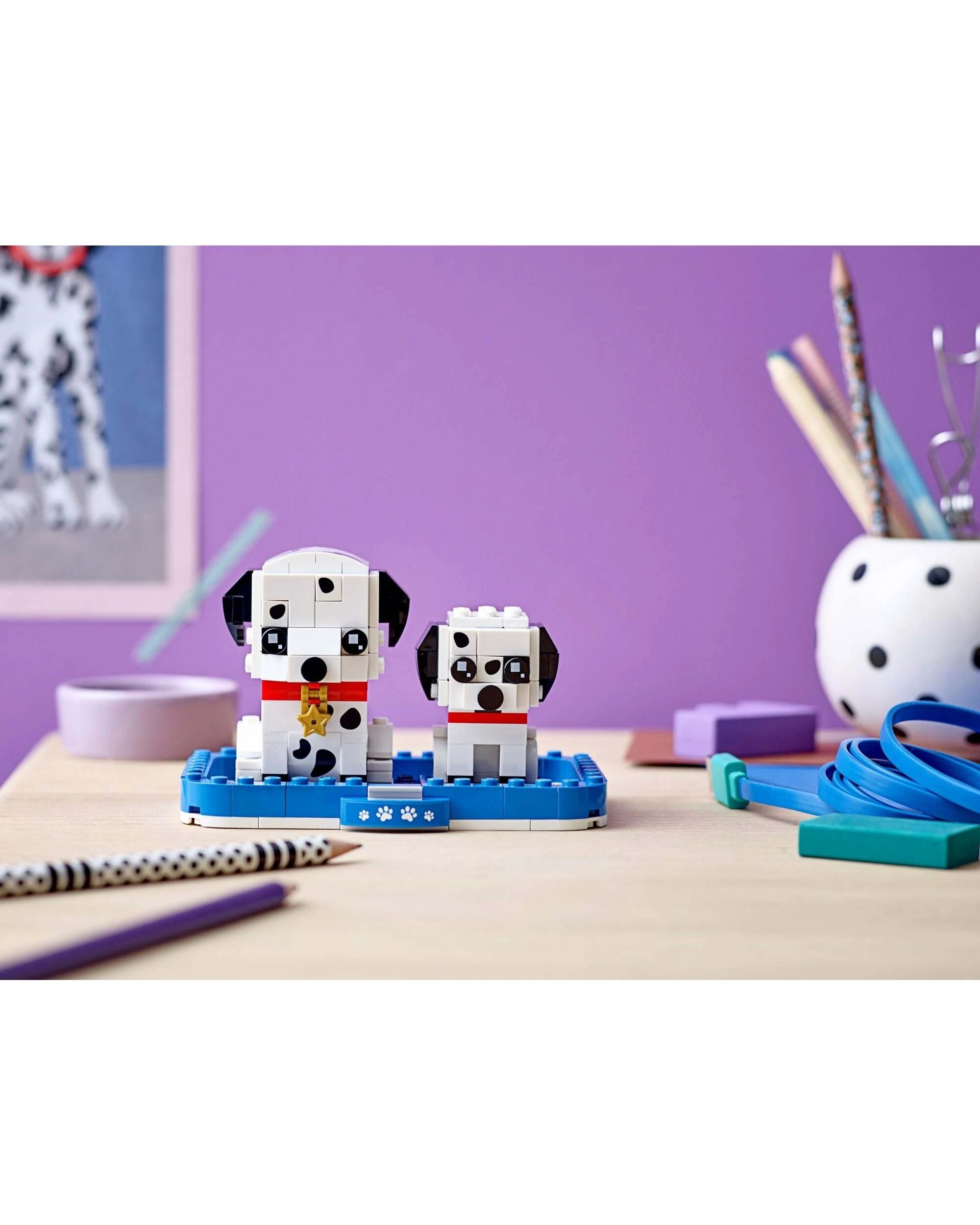 3 LEGO 40479 Dalmatian Dog & Puppy BrickHeadz Set, 3 of 5