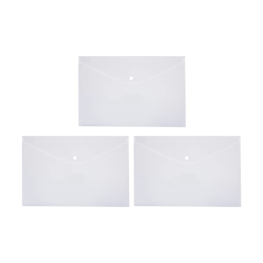 5 3 Pack Button Document Wallet, 5 of 7