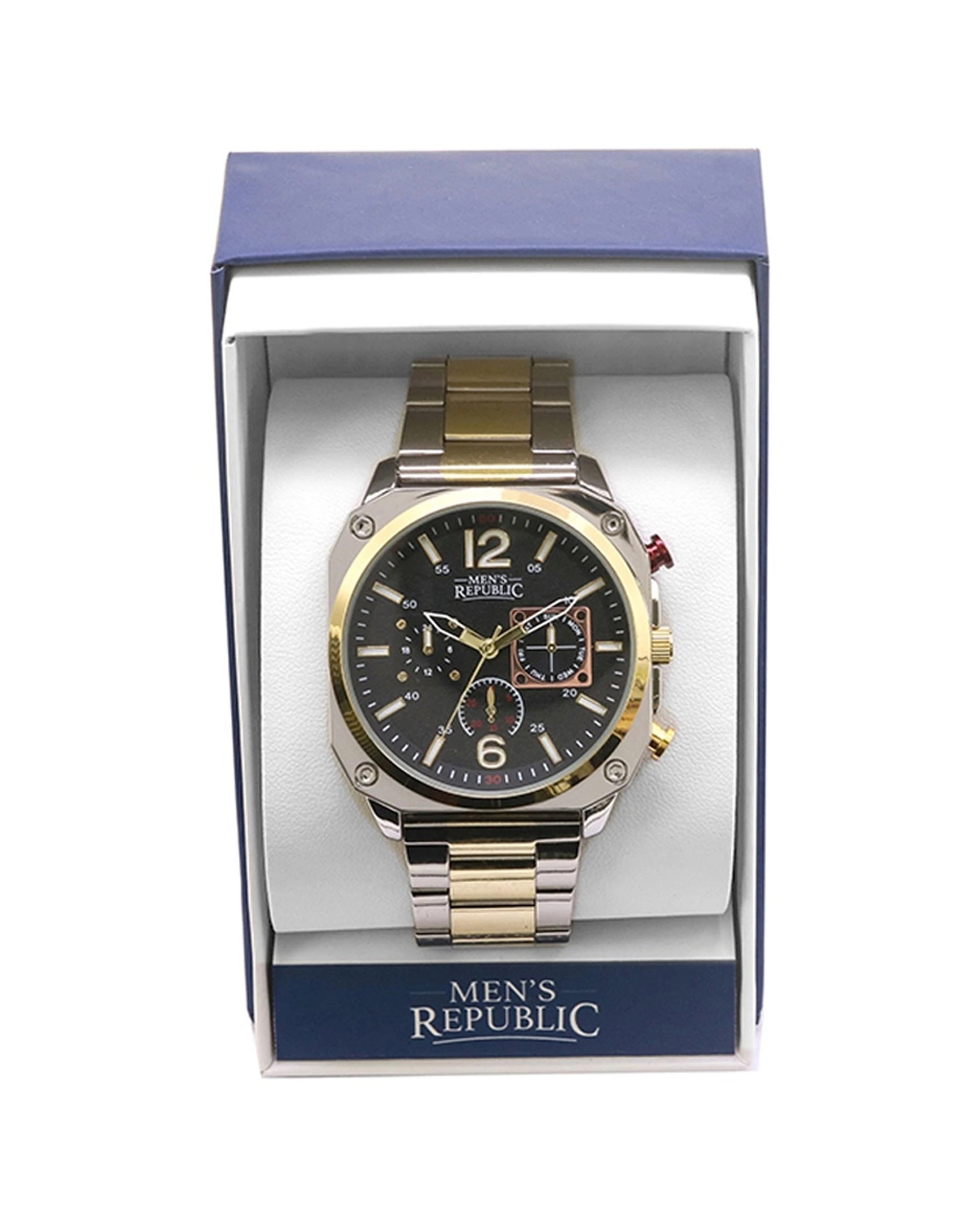 1 Men's Republic Watch Limited Series Alloy Signature Limited Edition Alloy 43mm - Black, 1 of 3