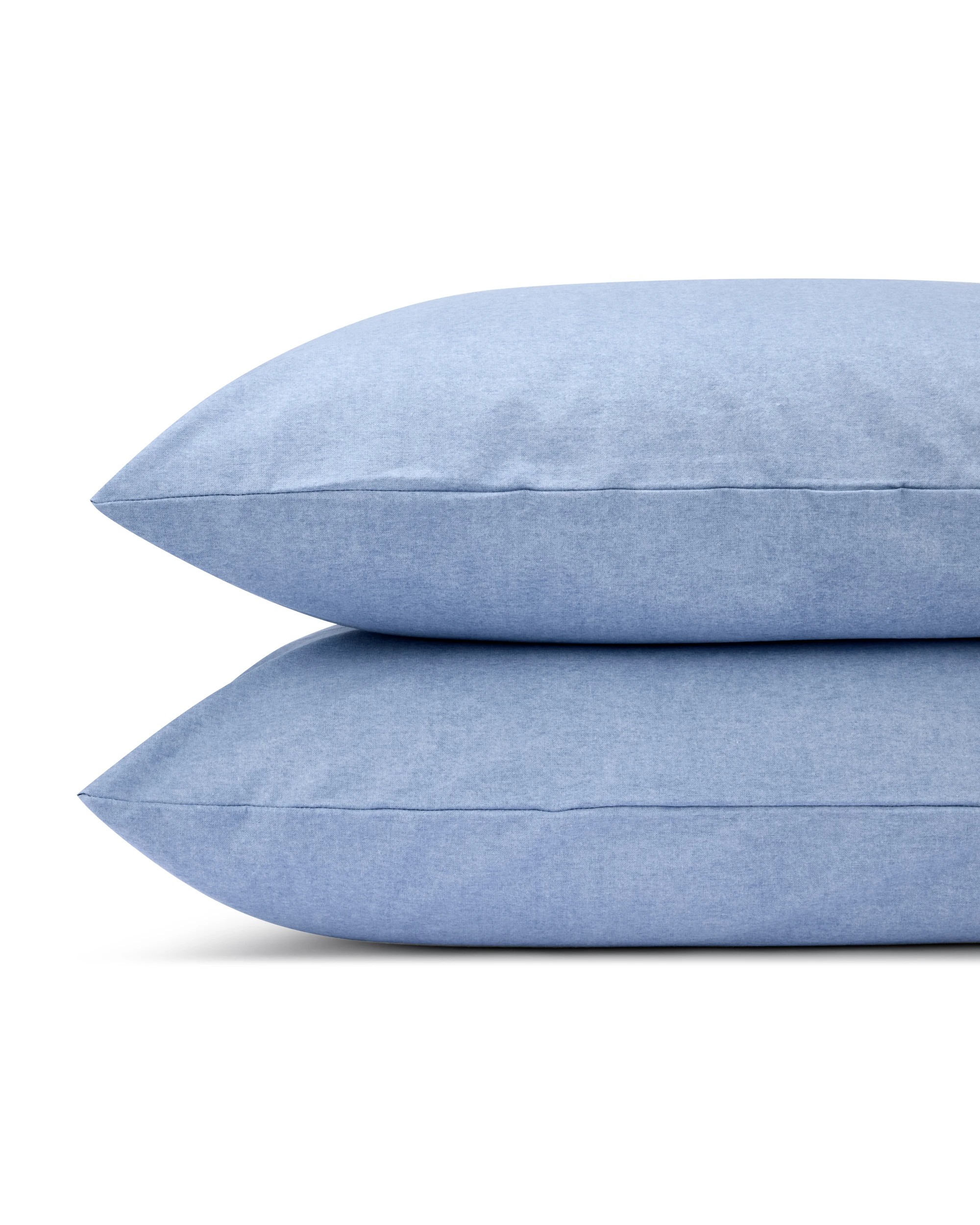 2 Marle Cotton Flannelette Sheet Set - King Bed, Blue, 2 of 7