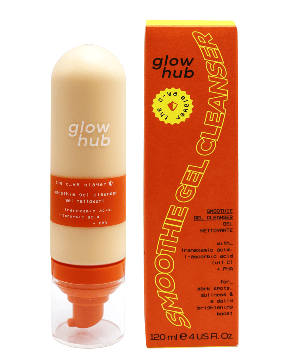 Glow Hub Jelly Smoothie Gel Cleanser 120ml - Tranexamic Acid, L-Ascorbic Acid and PHA