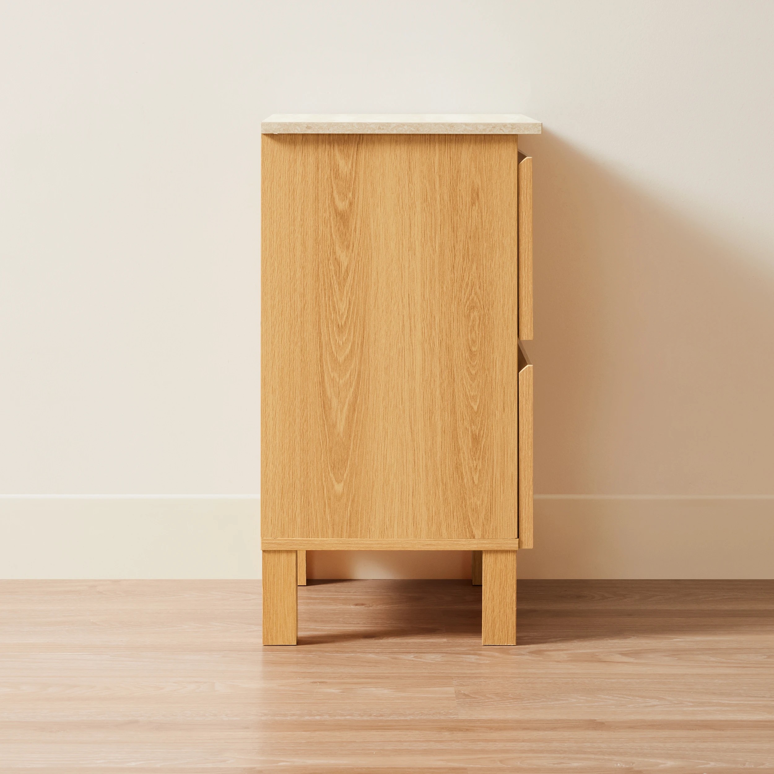 4 Bailey Bedside Table - Oak Look, 4 of 7