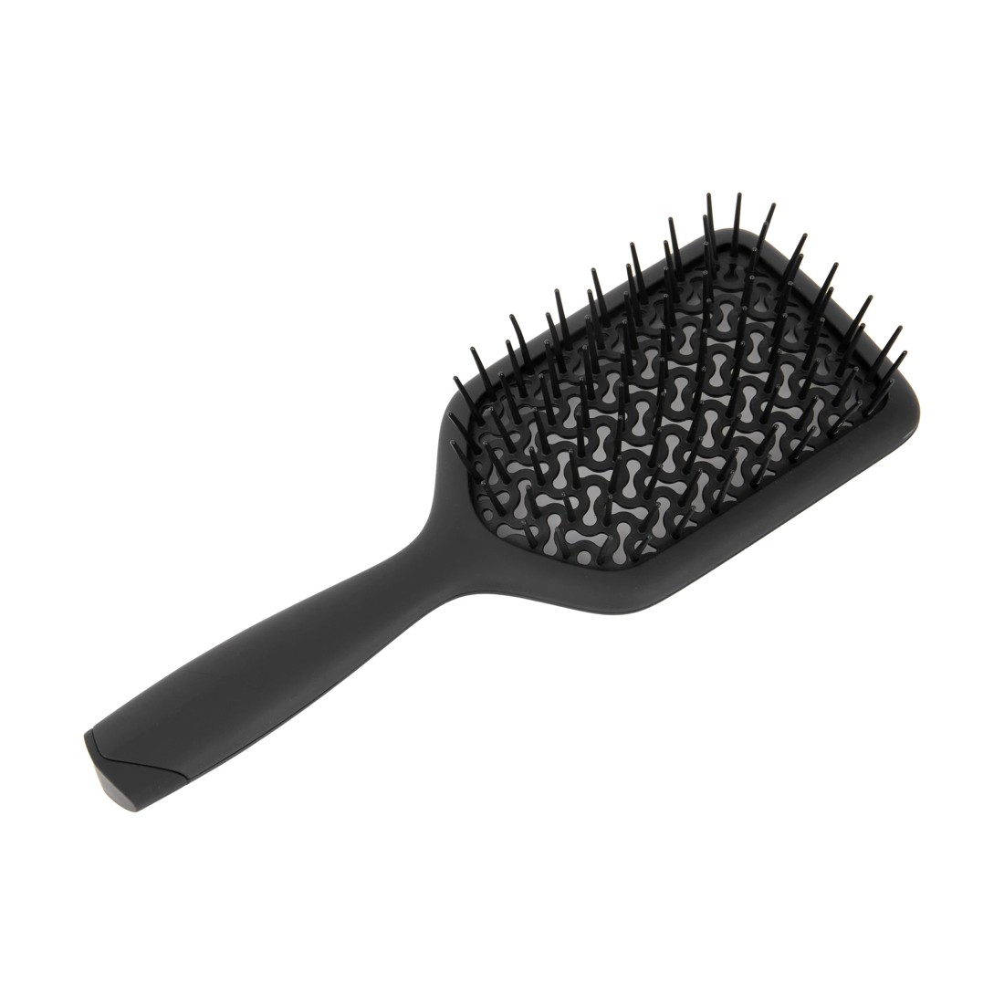 1 OXX Haircare Styling Vented Paddle Brush - Black, 1 of 6