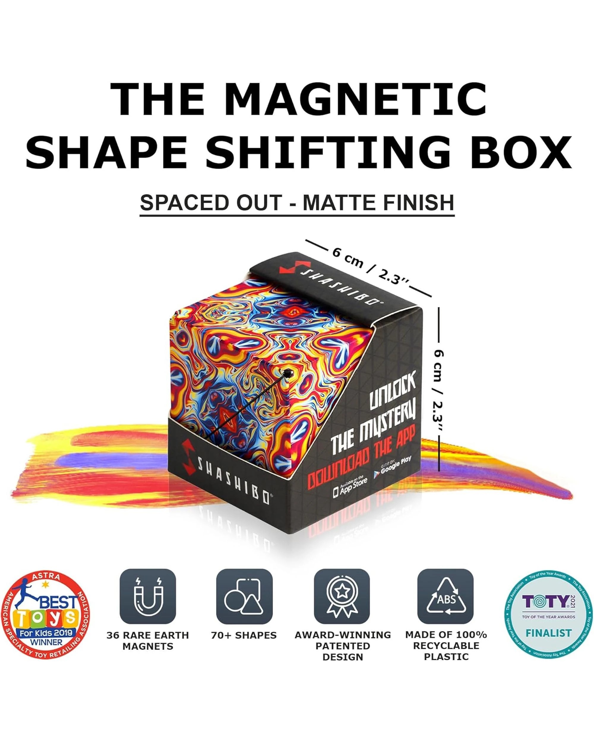 6 Shashibo Shape Shifting Box - Spaced Out, 6 of 6