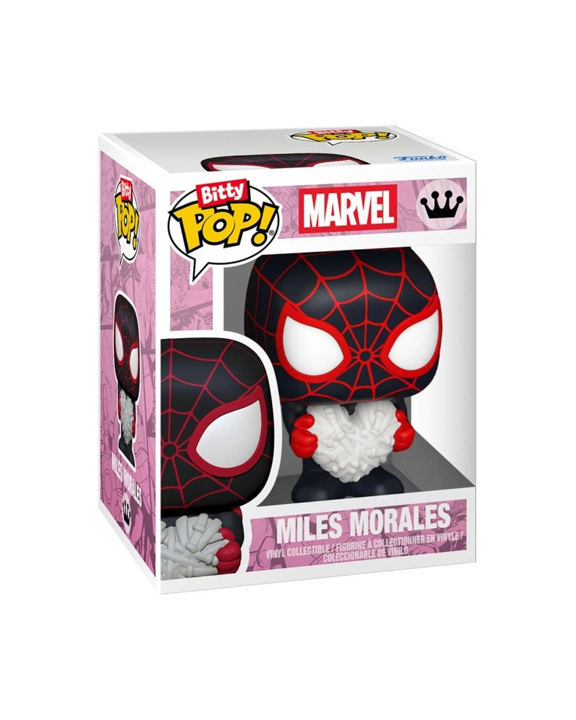 4 Marvel Spider-Man Miles Morales and Ghost Spider Valentines Bitty POP! Bouquet Funko POP! Vinyl, 4 of 7