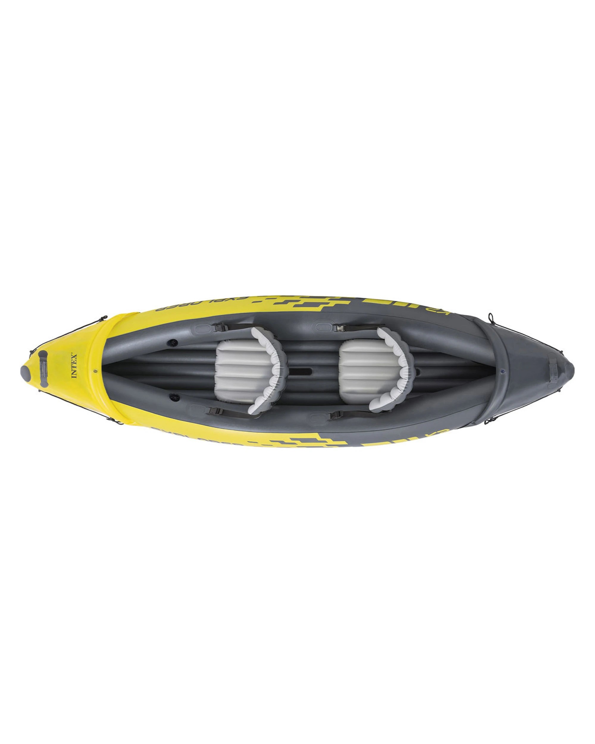 5 Intex Explorer K2 Inflatable Kayak Canoe 68307NP - Yellow, 5 of 9