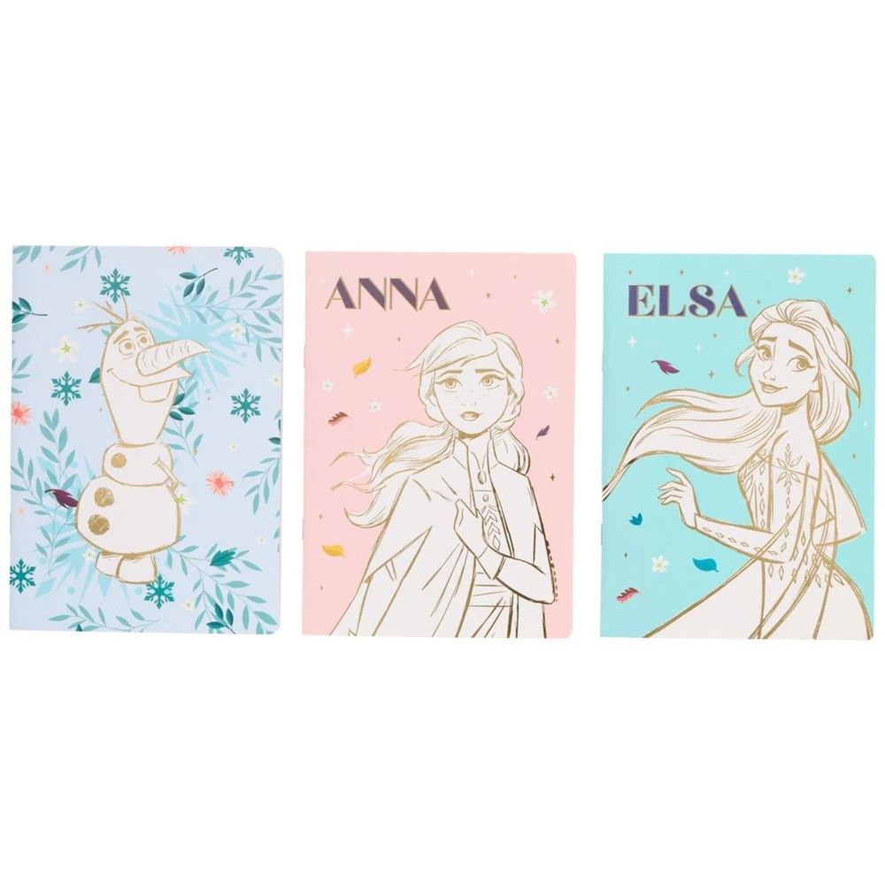 4 Disney Frozen A5 Notebook 64 Pages 3 Pack, 4 of 5