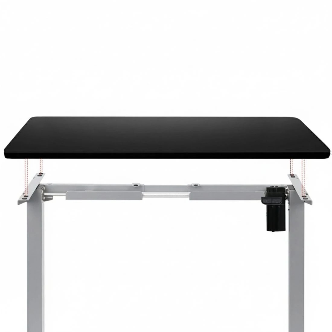 6 Artiss Standing Desk Frame Only Motorised - Grey, 6 of 6