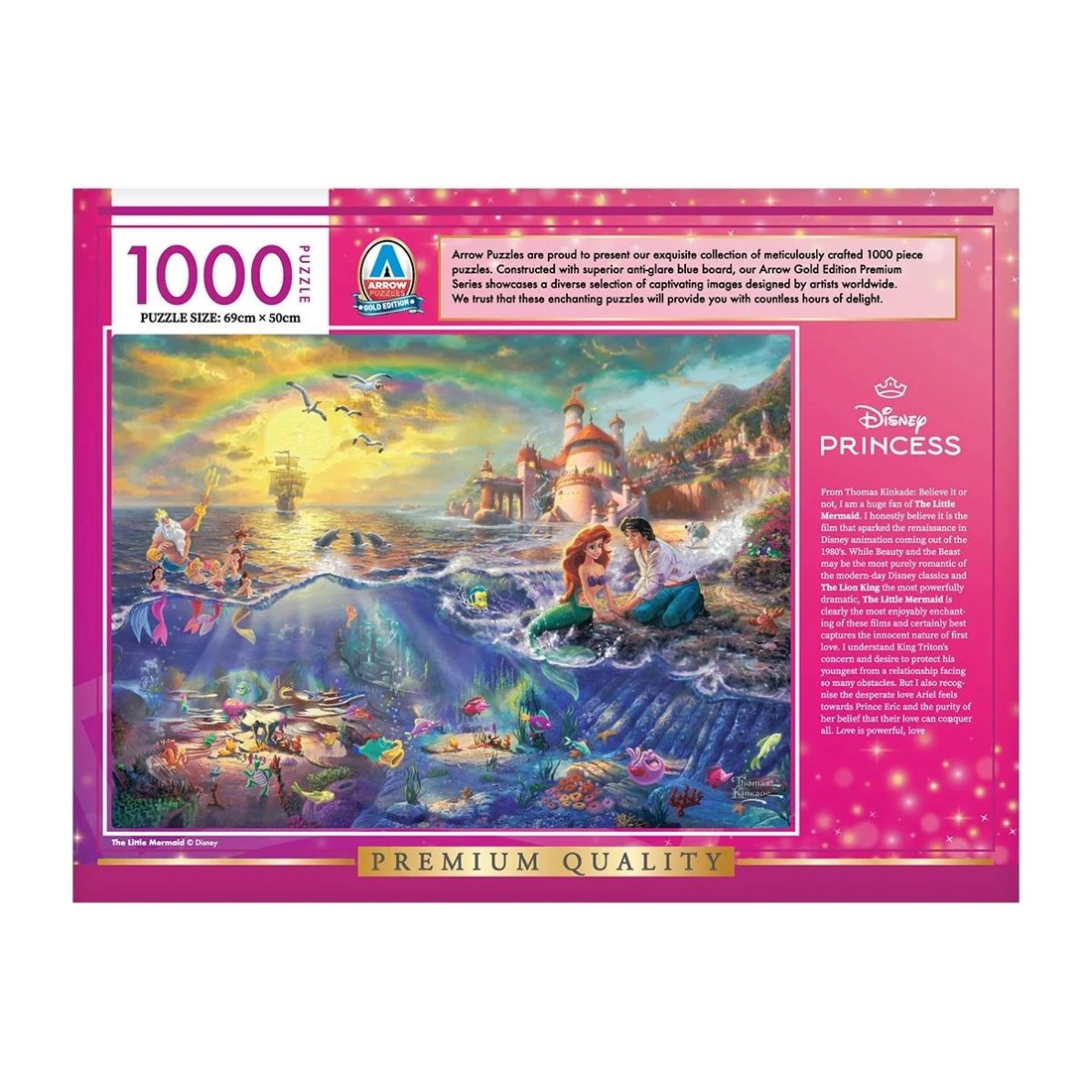 4 1000 Piece Disney Puzzle Set - Assorted, 4 of 6