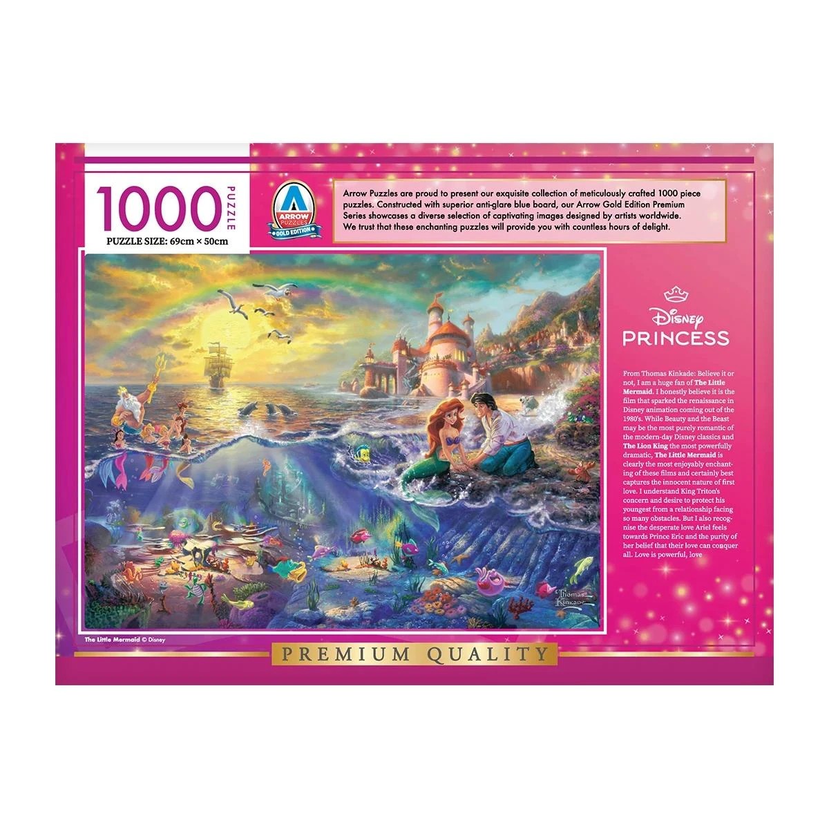 4 1000 Piece Disney Puzzle Set - Assorted, 4 of 6