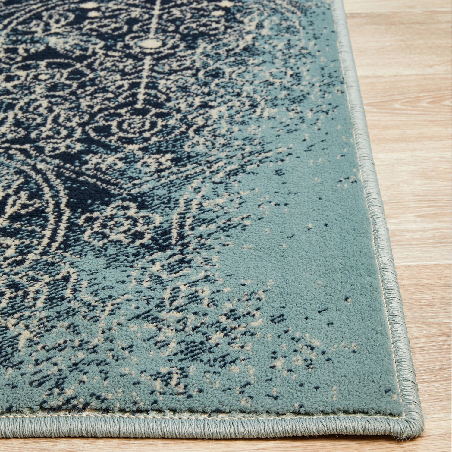 6 Common Ground Rugs Windsor 435 230x160cm - Medium Power Loomed Pet Friendly Floor Rug - Blue, 6 of 9