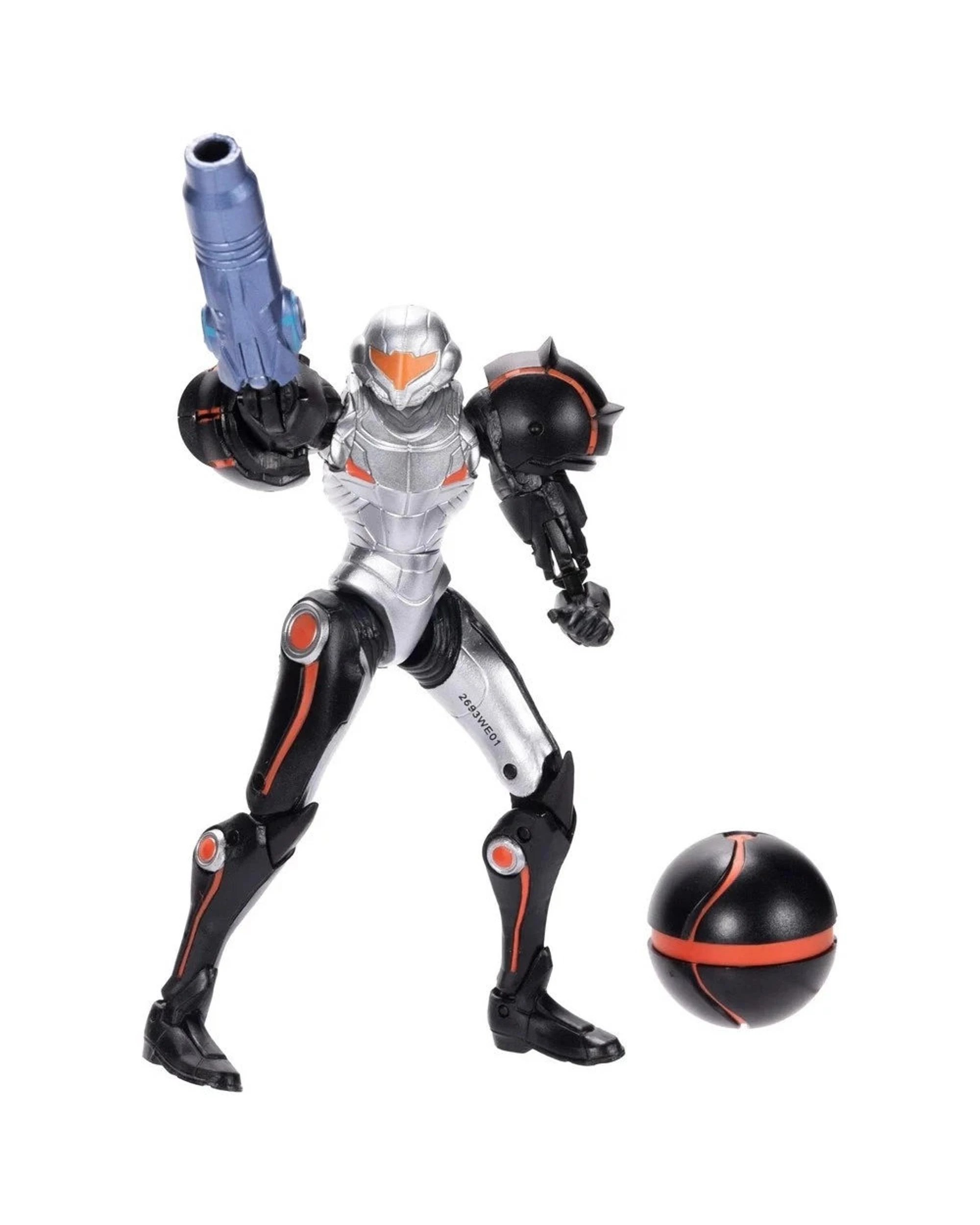 2 Nintendo Metroid Phazon Suit Samus with Morph Ball Figure, 2 of 3
