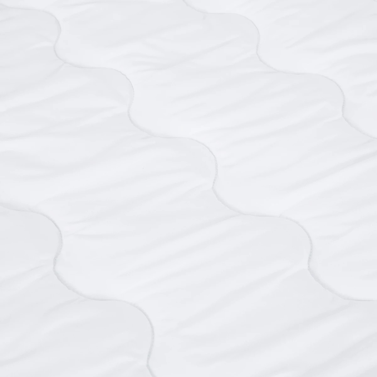 4 Strapped Airflow Mattress Topper - King Bed, White, 4 of 5