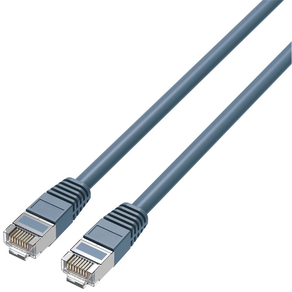 2 J.Burrows Cat6A Ethernet Cable 0.5m Blue, 2 of 7