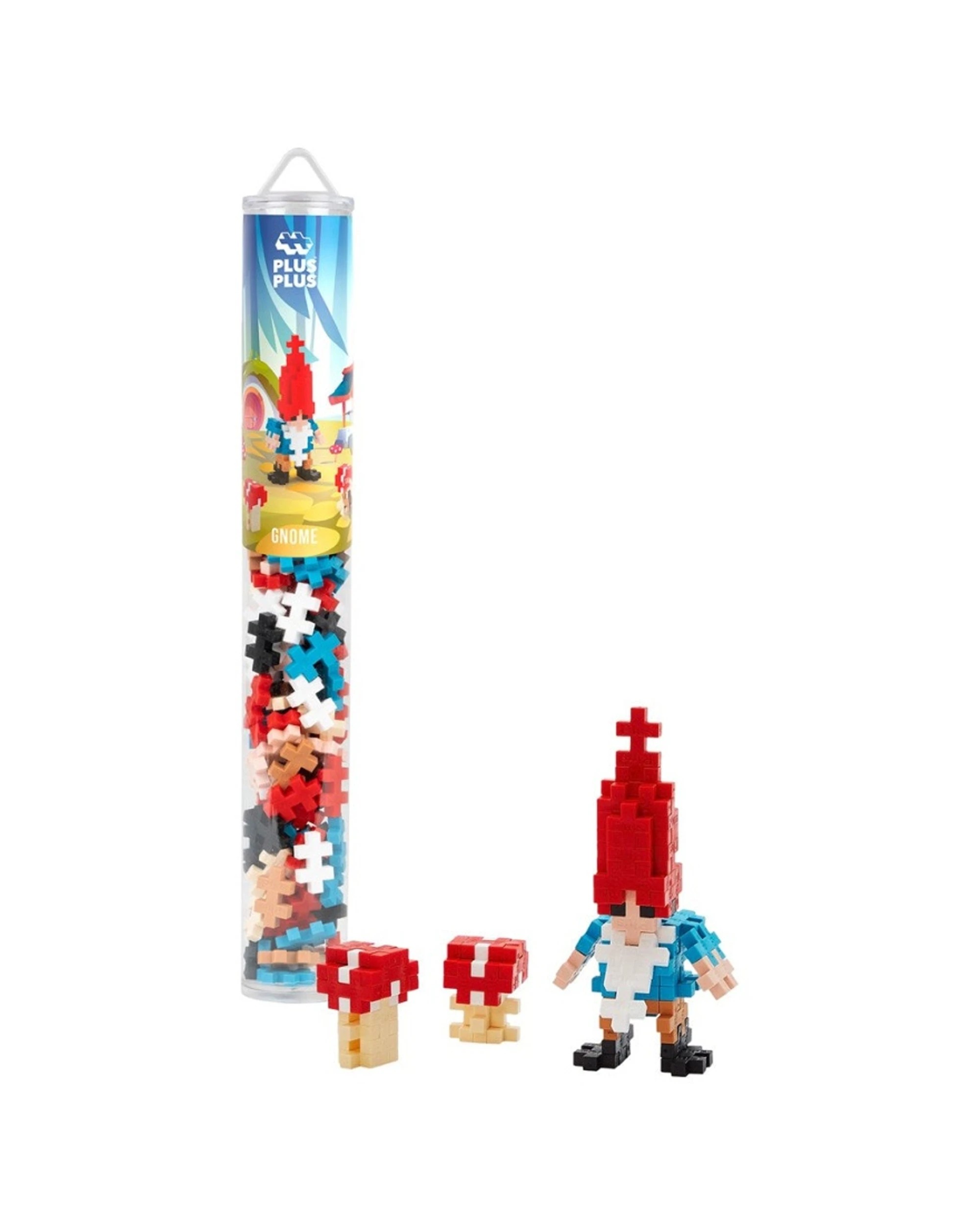 2 Plus-Plus 100pc 4x28cm Gnome Kids Children Educational 3D Puzzle Game Toy, 2 of 3
