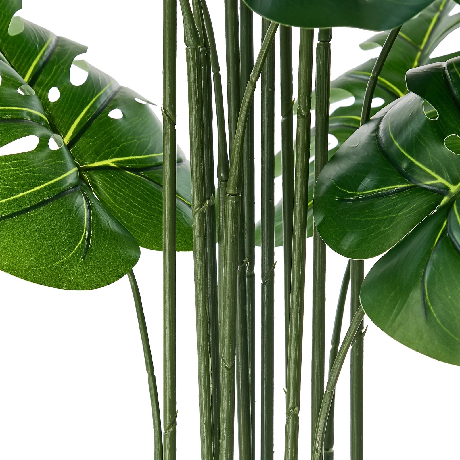 7 Livsip 2 Pack Artificial Tree 150cm Potted Faux Monstera Deliciosa Plant, 7 of 9