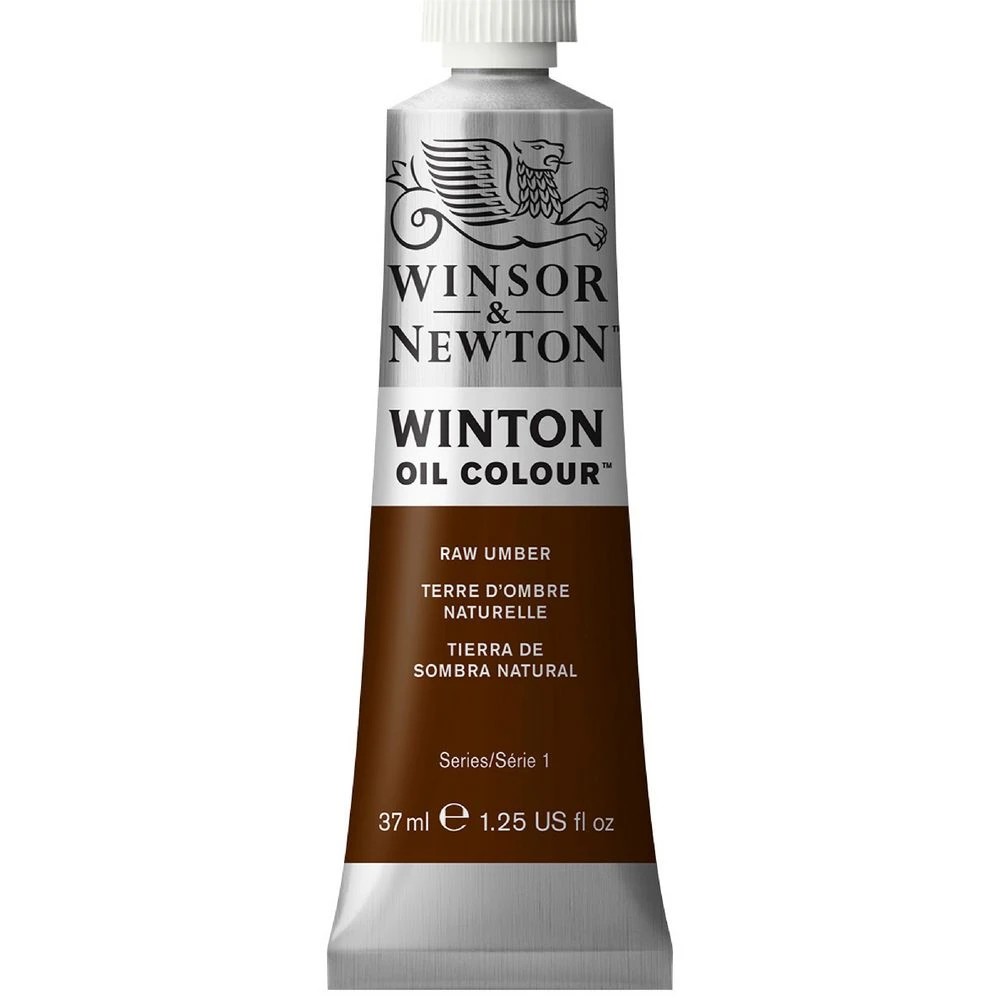 1 Winsor & Newton Winton Oil Colour 37mL Raw Umber, 1 of 1