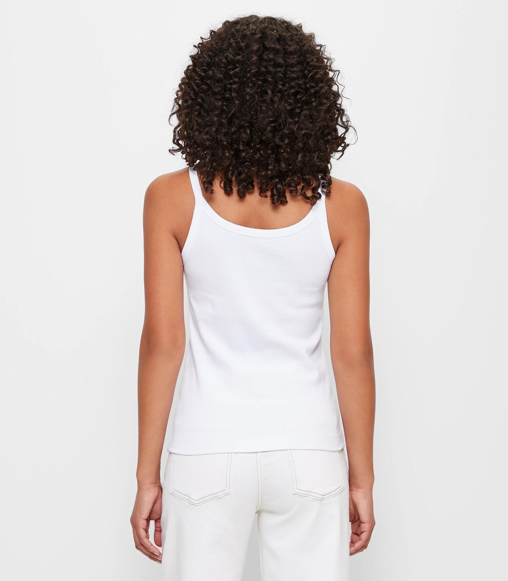 8 Target Australian Cotton Rib Cami BRILLIANT WHITE, 8 of 10