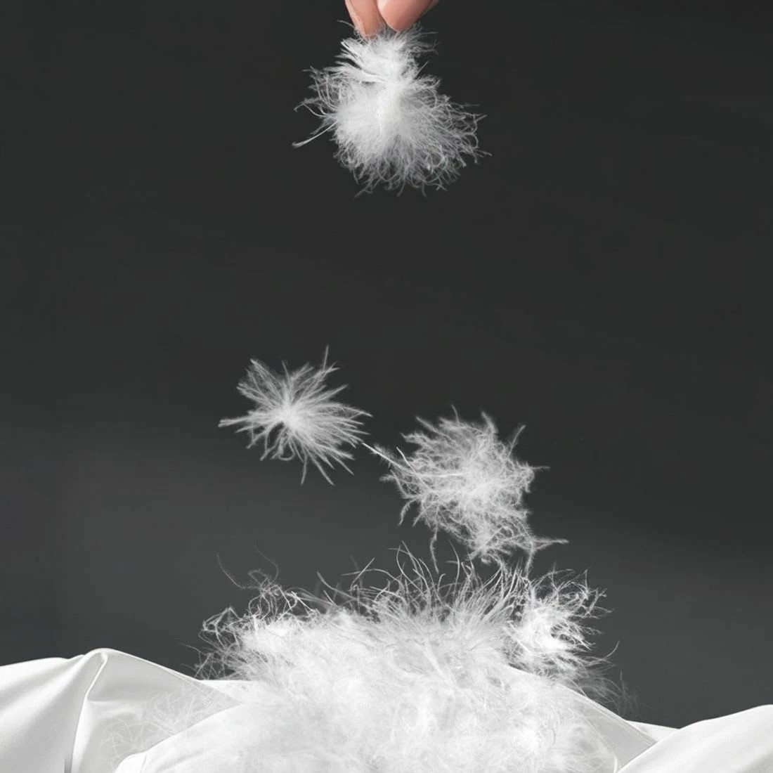 6 Giselle Bedding 500GSM Duck Down Feather Quilt Super King - Super King Bed - White, 6 of 8