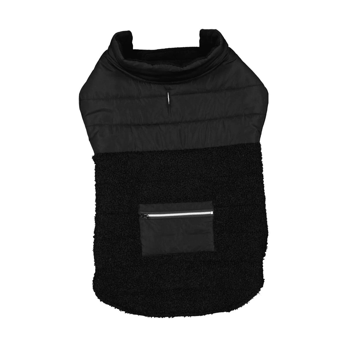 5 Pet Puffer Vest - Extra Large, Black, 5 of 10