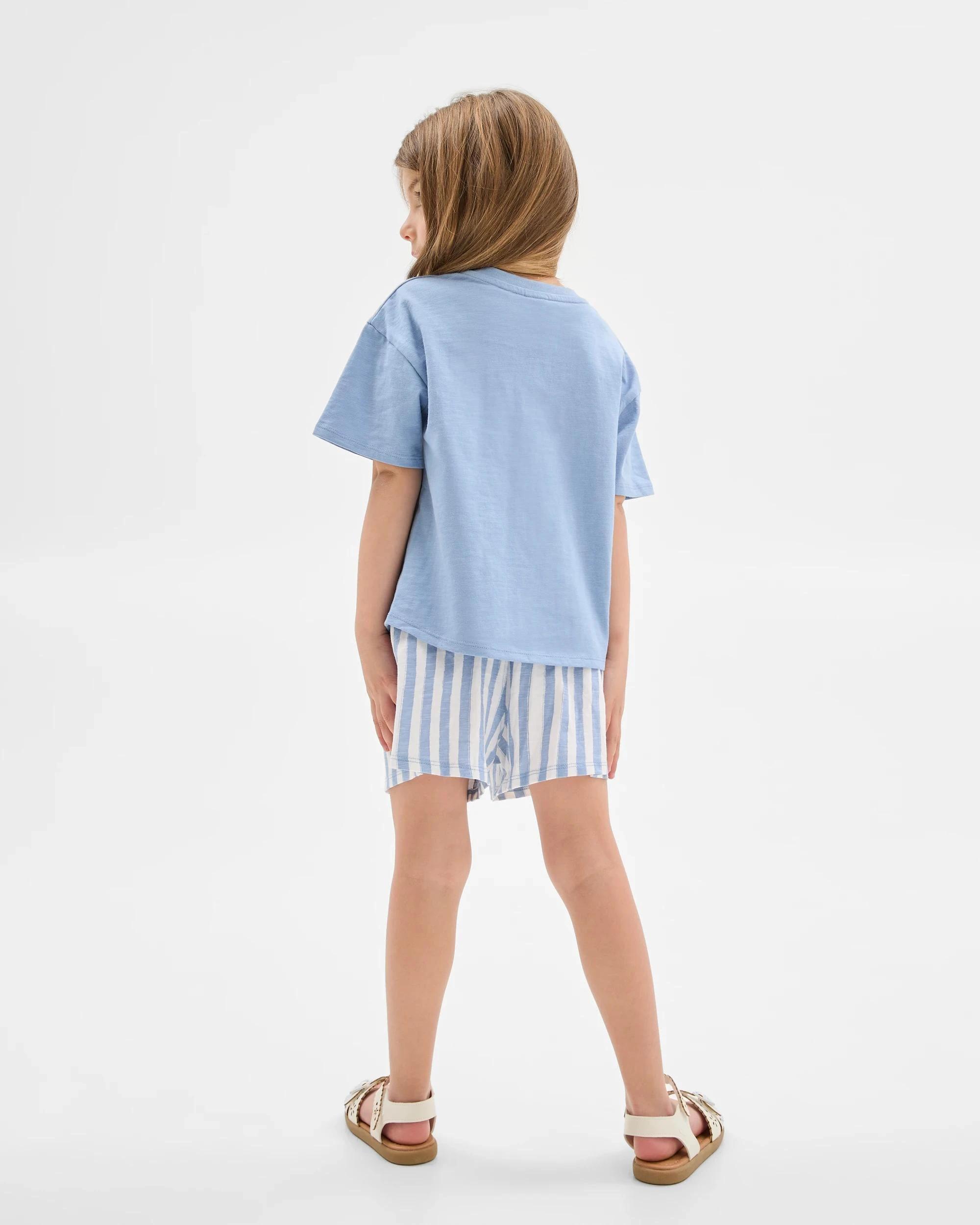 3 Target Australian Cotton T-Shirt & Shorts 2 Piece Set BLUE, 3 of 5