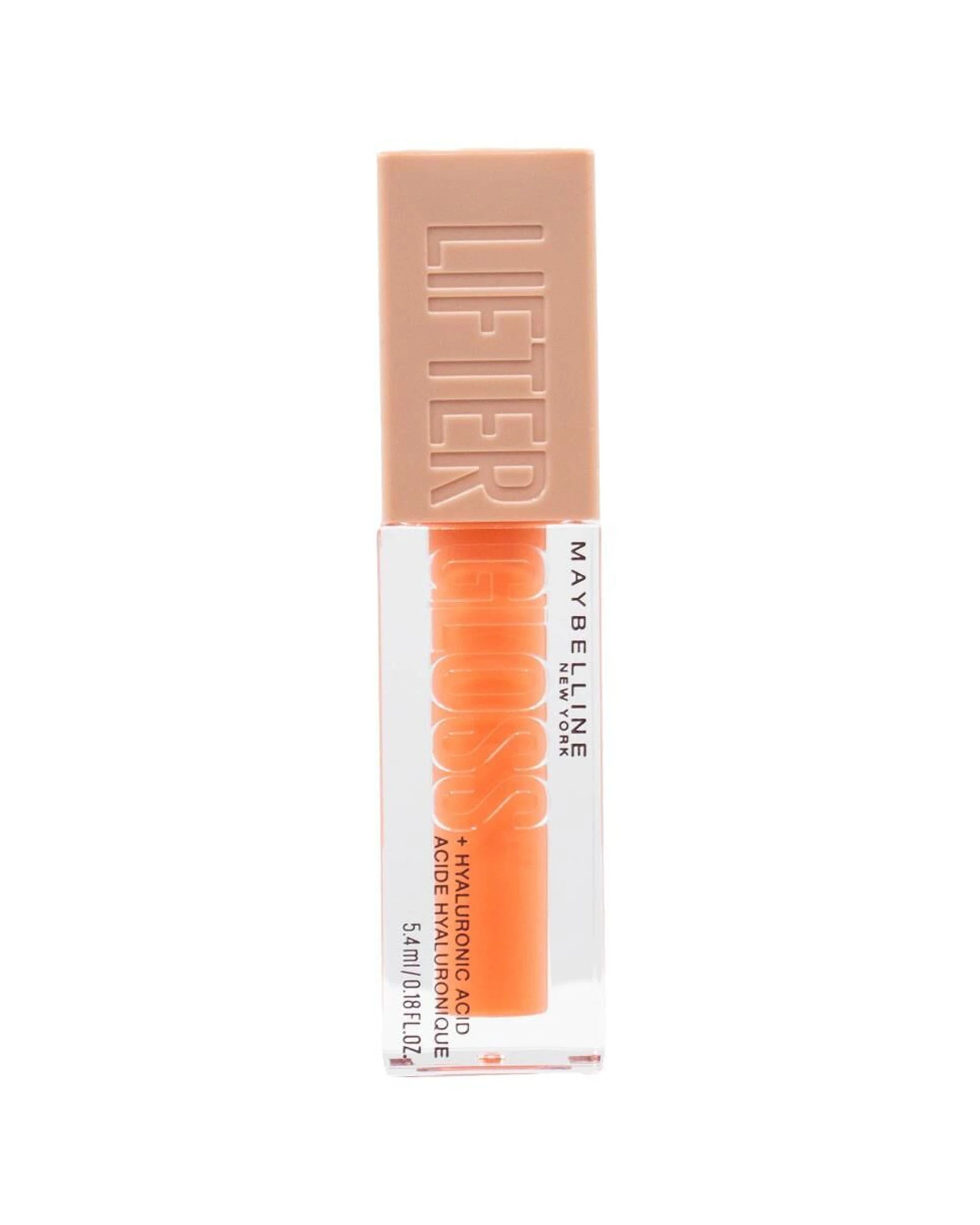 2 Maybelline LifterGloss Hydrating Lip Gloss 3PK 5.4ml Glossy Finish Peach Ring 22 - Pink, 2 of 3