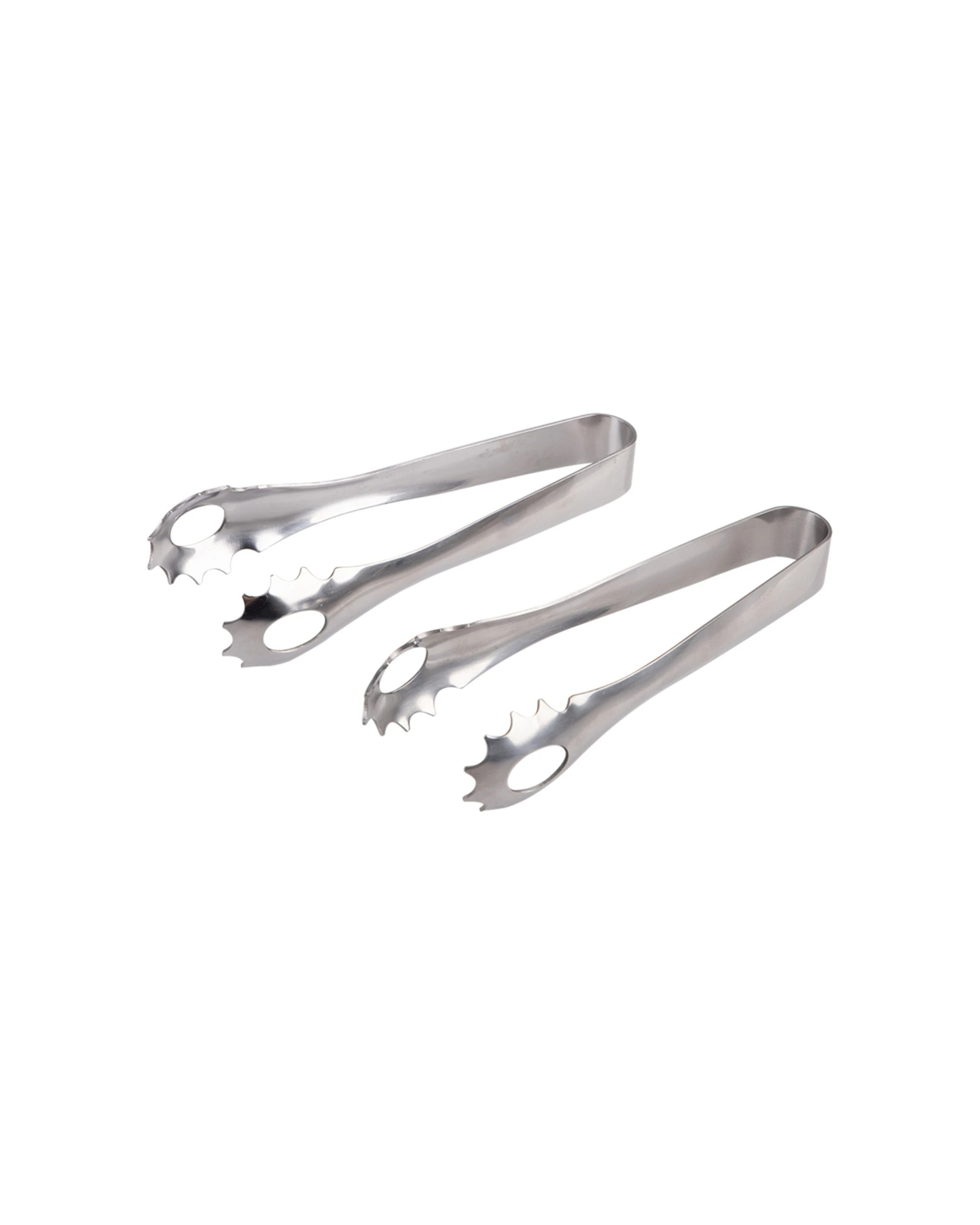 3 Appetito 2pc Stainless Steel Appetiser Tongs 13cm - Metallic, 3 of 5