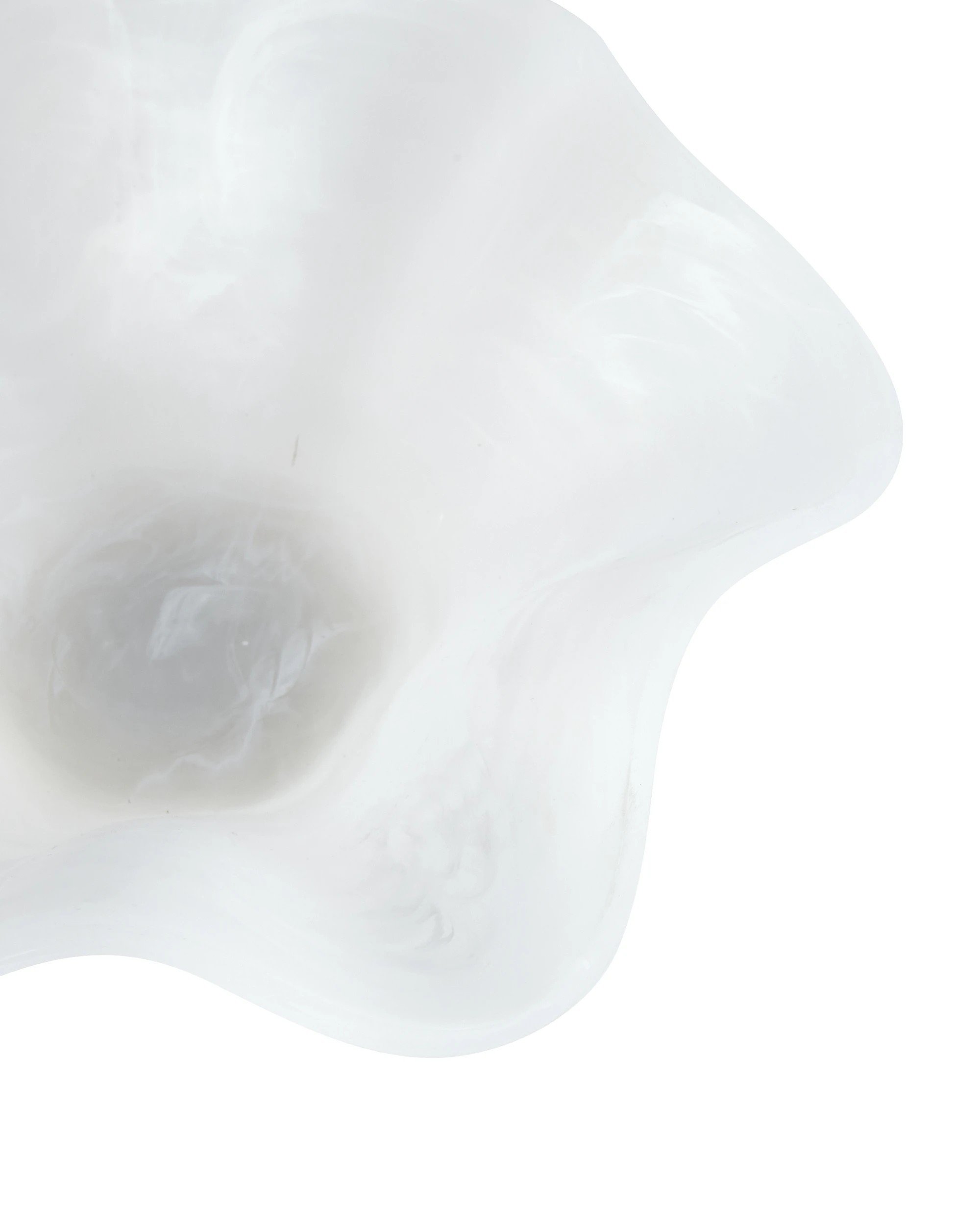 3 Swirl White Decor Bowl, 3 of 5