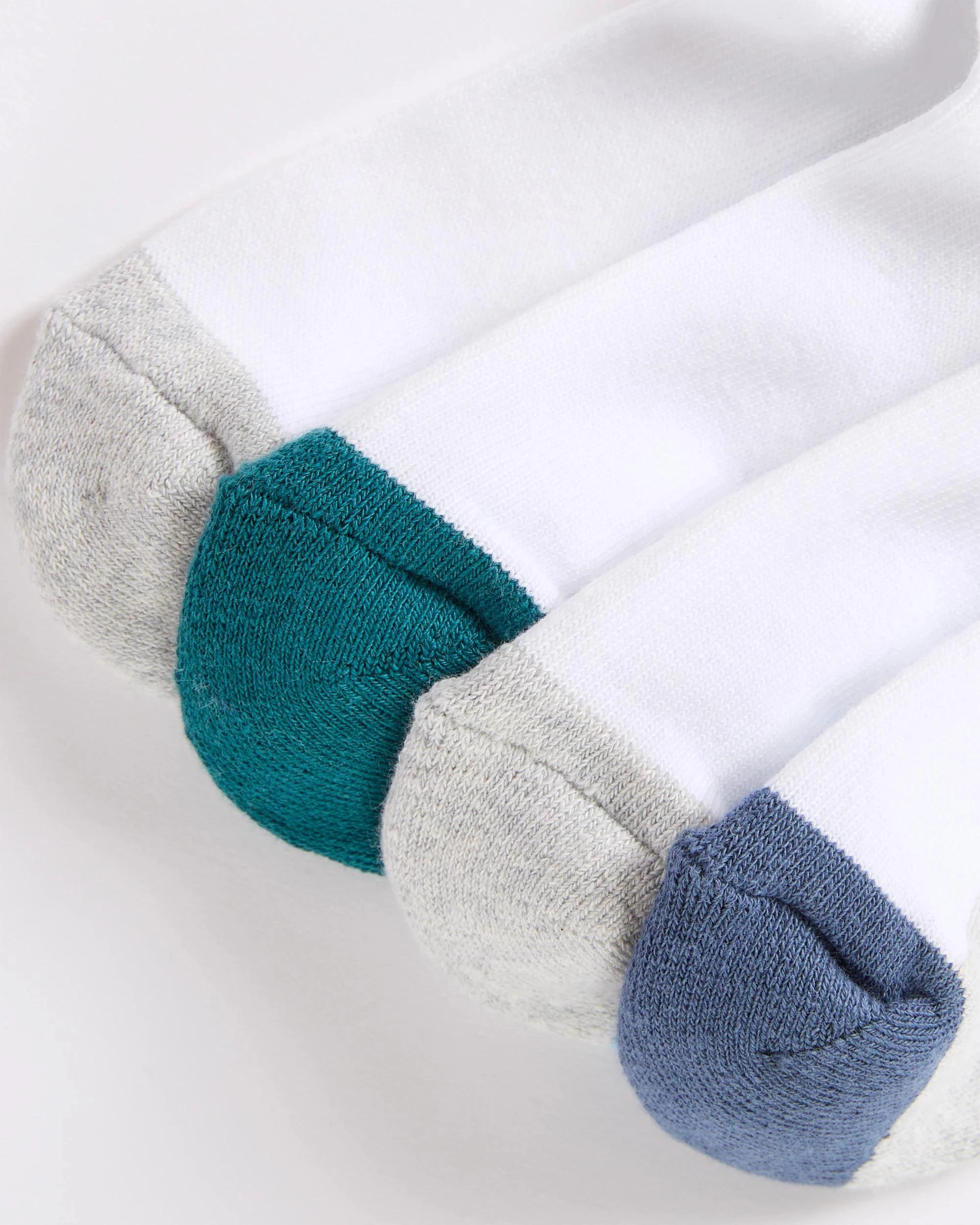 2 Australian Cotton Blend Sport Crew Socks 4 Pack - Maxx WHITE, 2 of 3