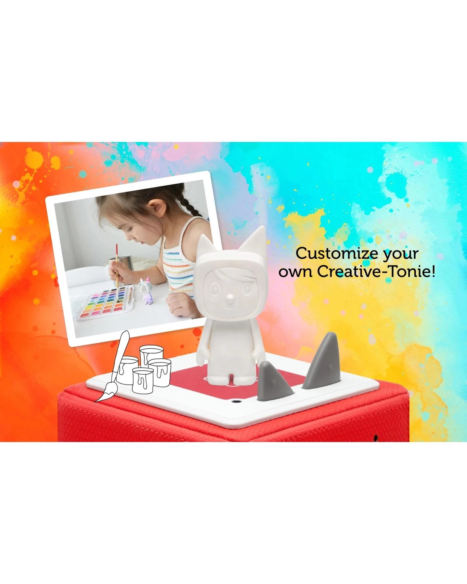 4 Tonies - Creative-Tonie - Blank Tonie Audio Character - Multi, 4 of 9