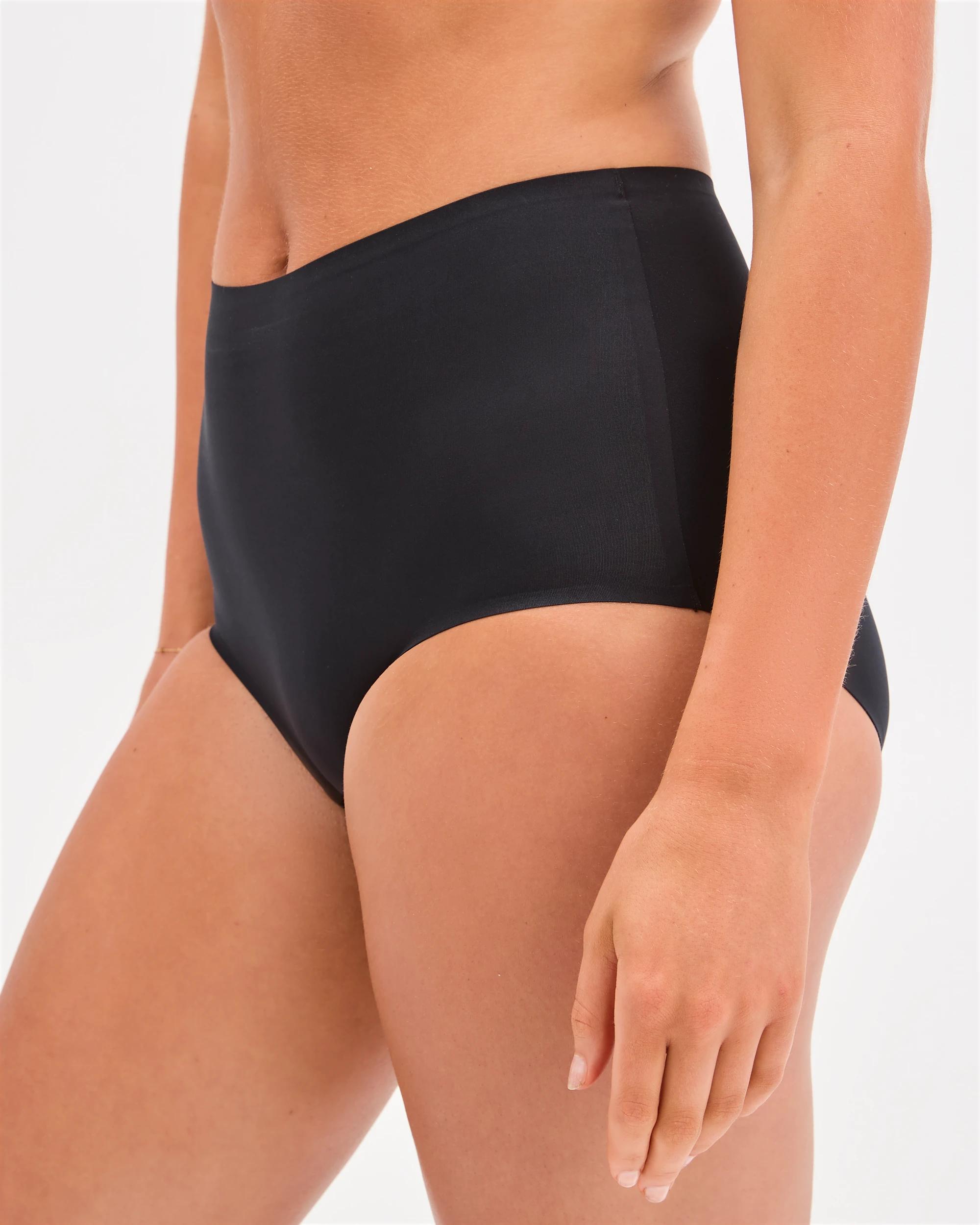 3 Target Woman Smooth Moves 2 Pack Bonded No Show Full Briefs BLACK, 3 of 4