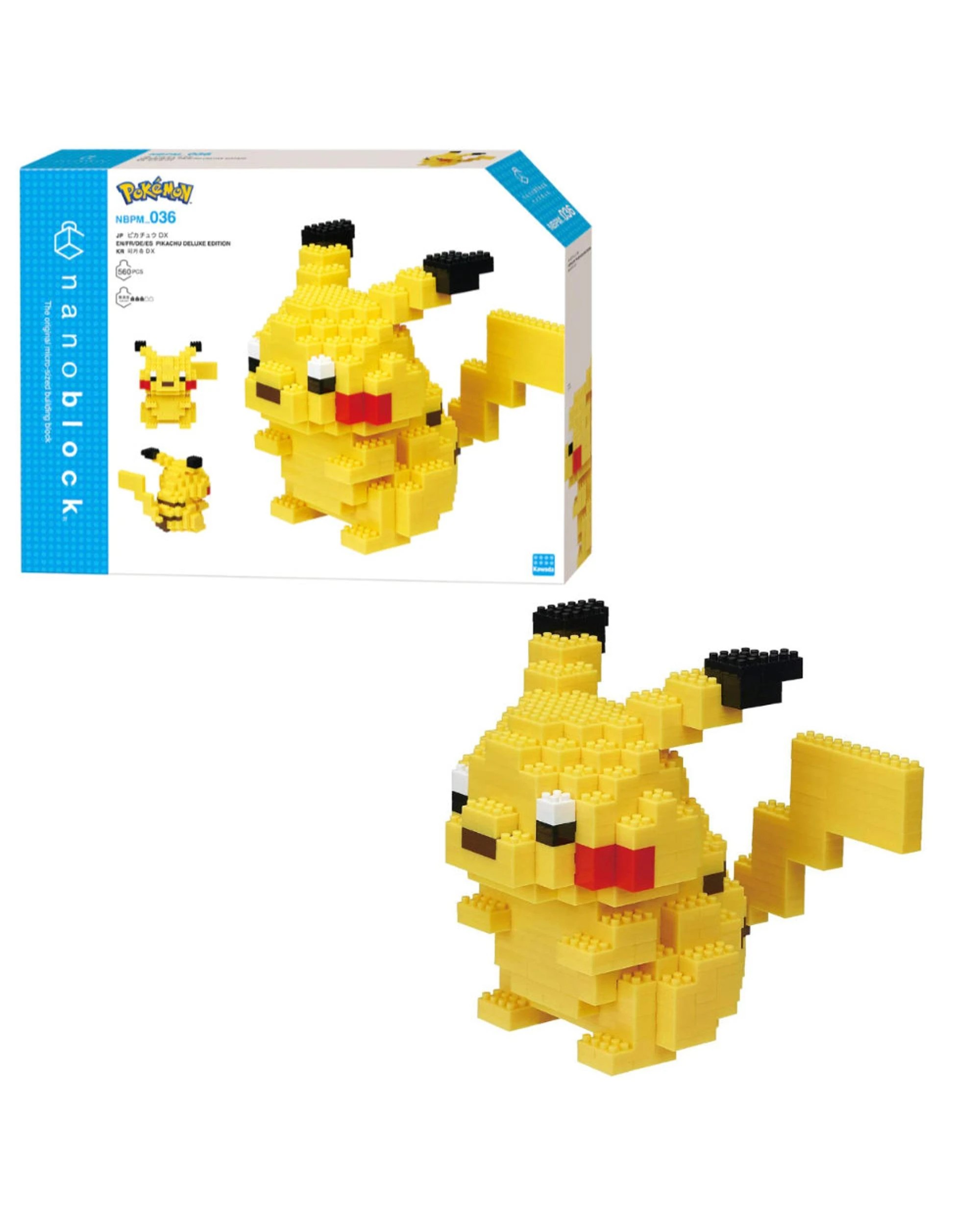 1 Kawada Nanoblock x Pokemon Pikachu Deluxe Edition, 1 of 4
