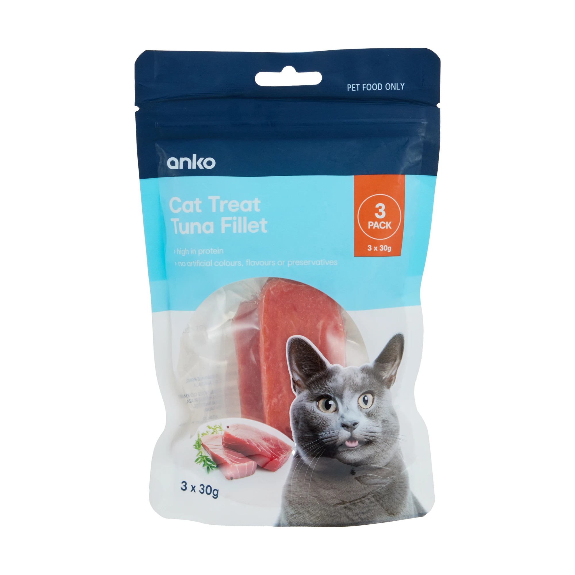 1 3 Pack Cat Treat Fillets Tuna, 1 of 3