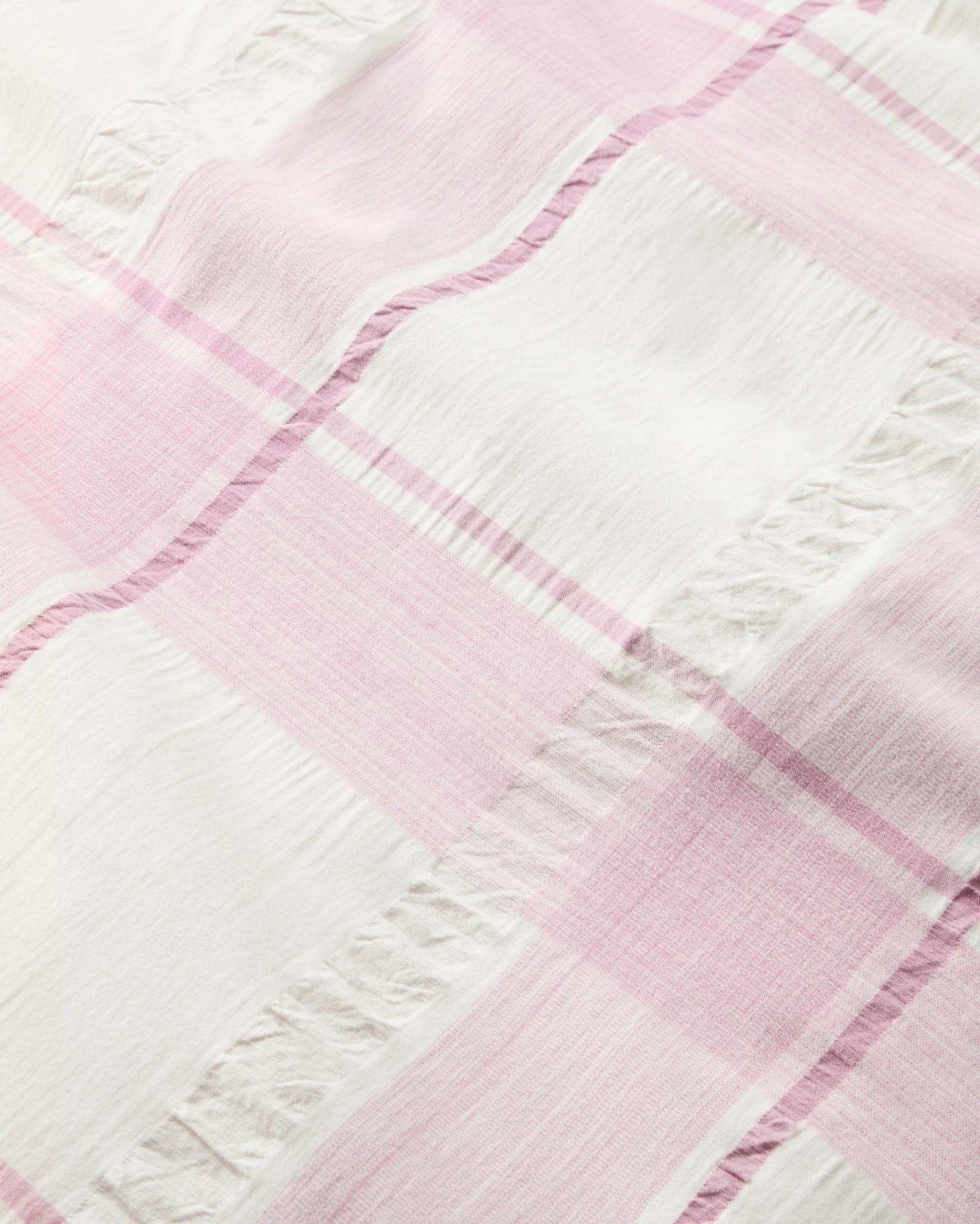 3 Target Benson Textured Check Flannelette Quilt Cover Set
 - King Bed
 - Pink, 3 of 3